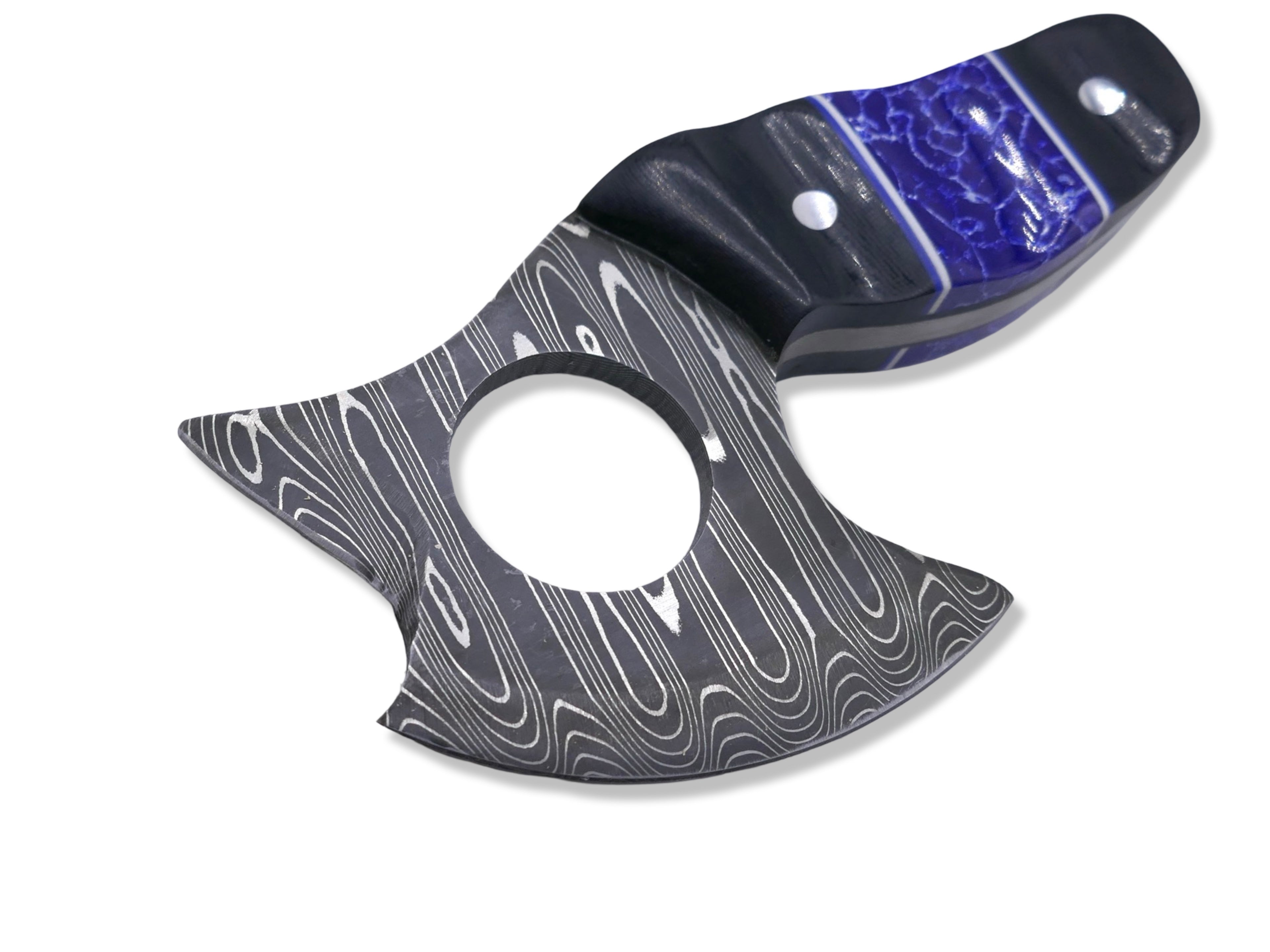 Double Skinner - Vegas Forge 200 Layer Ladder Damascus