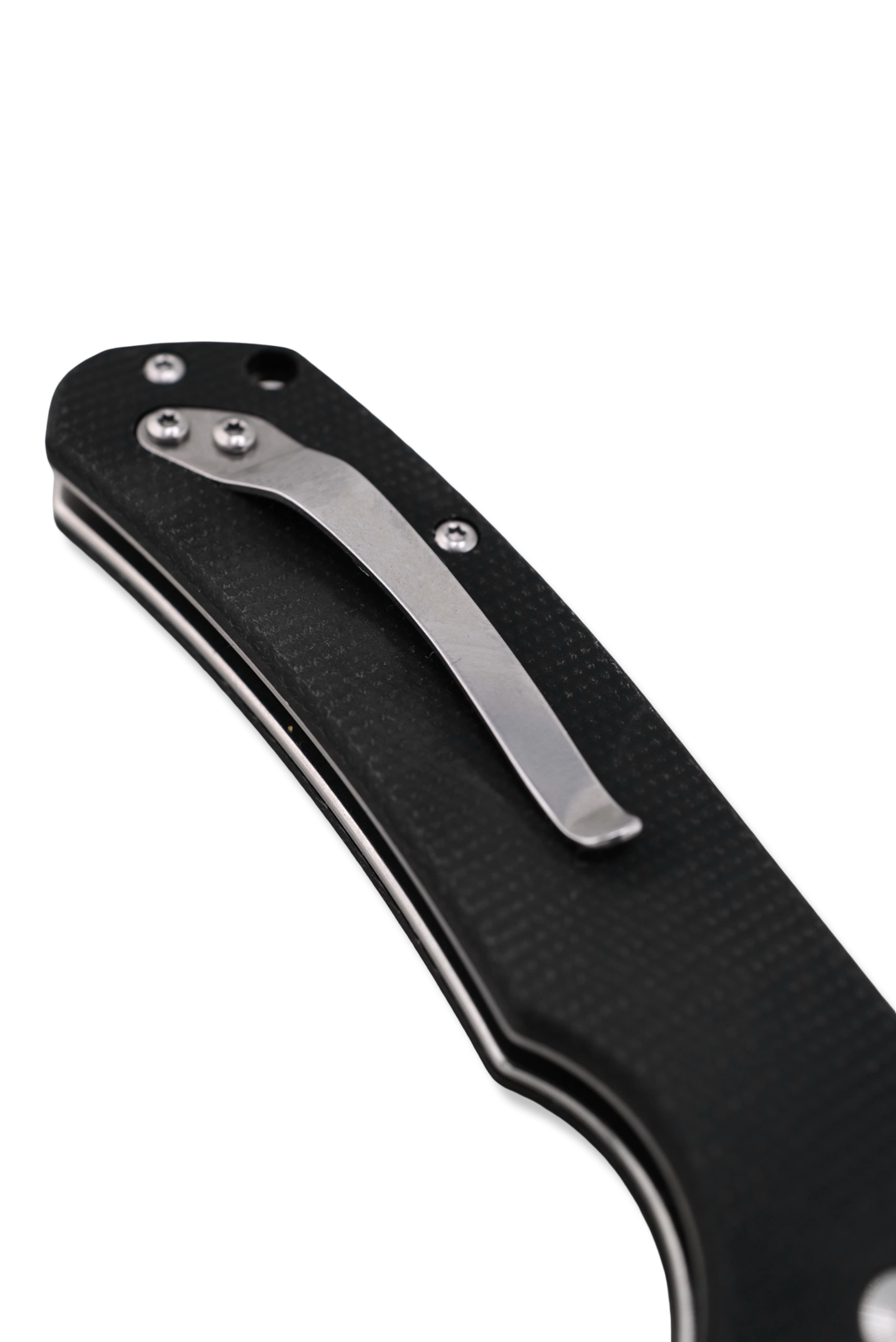 Q7 Flipper Folder - Limited Edition / Small Batch / OSIDE Edition Black G-10 Handle / Stonewash Blade