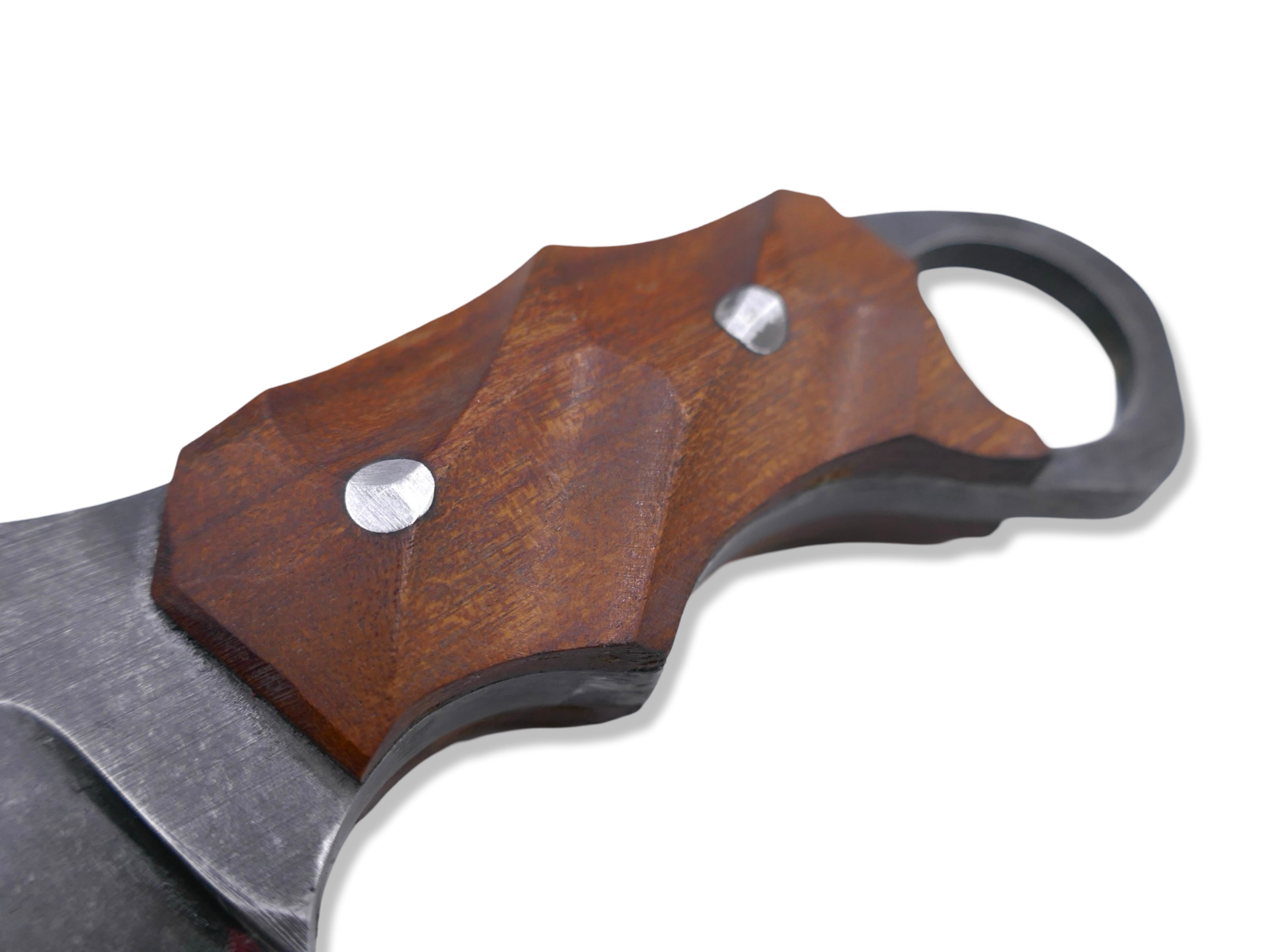 IRON WOLF - Dark Stonewash / Ironwood Handle