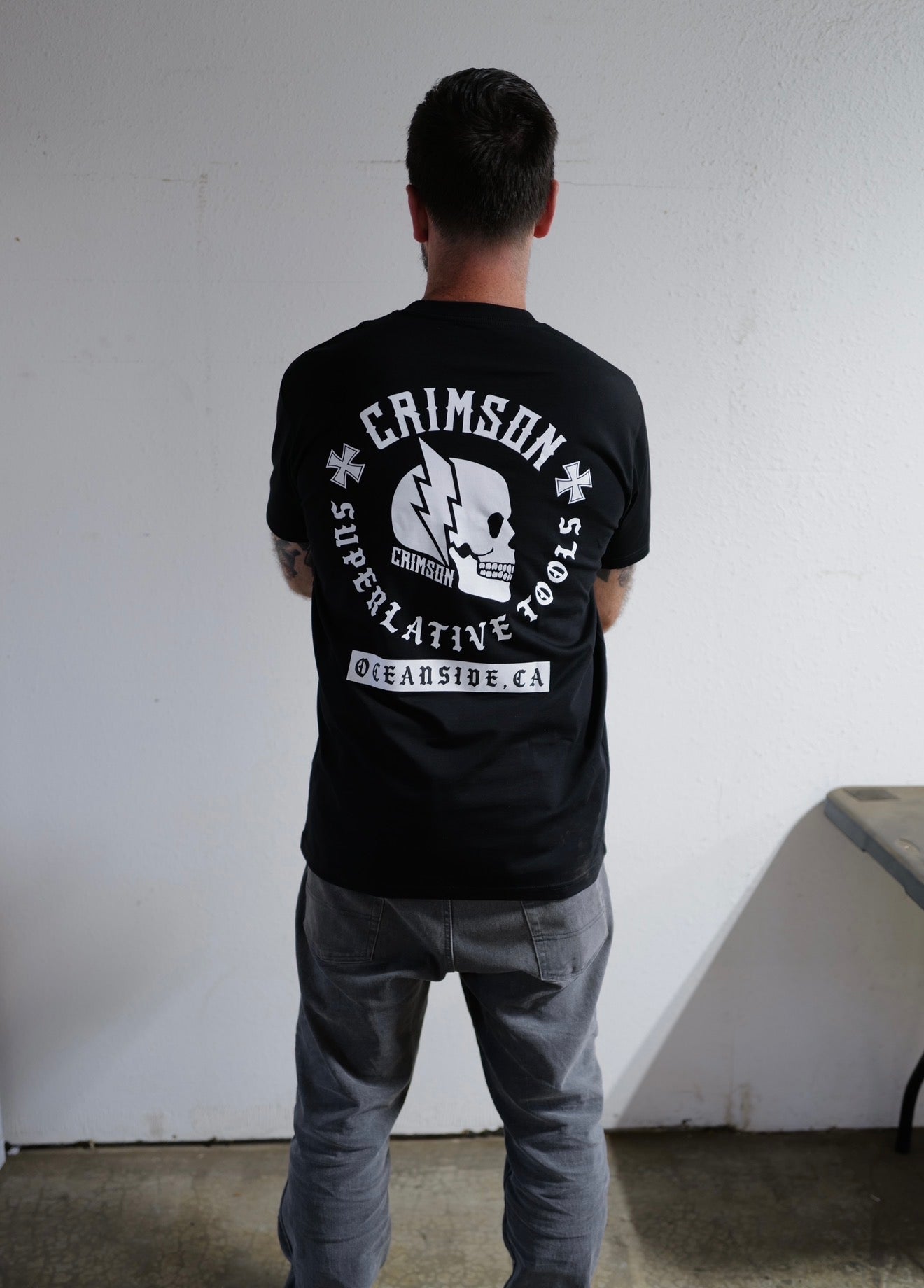 Crimson Standard Pocket Tee