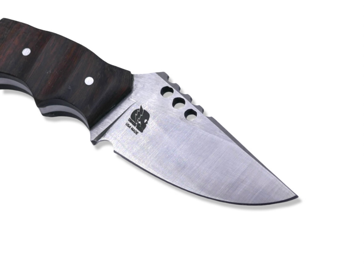 IRON WOLF Custom 1 of 1 - Satin Finish / Iron Wood Handle