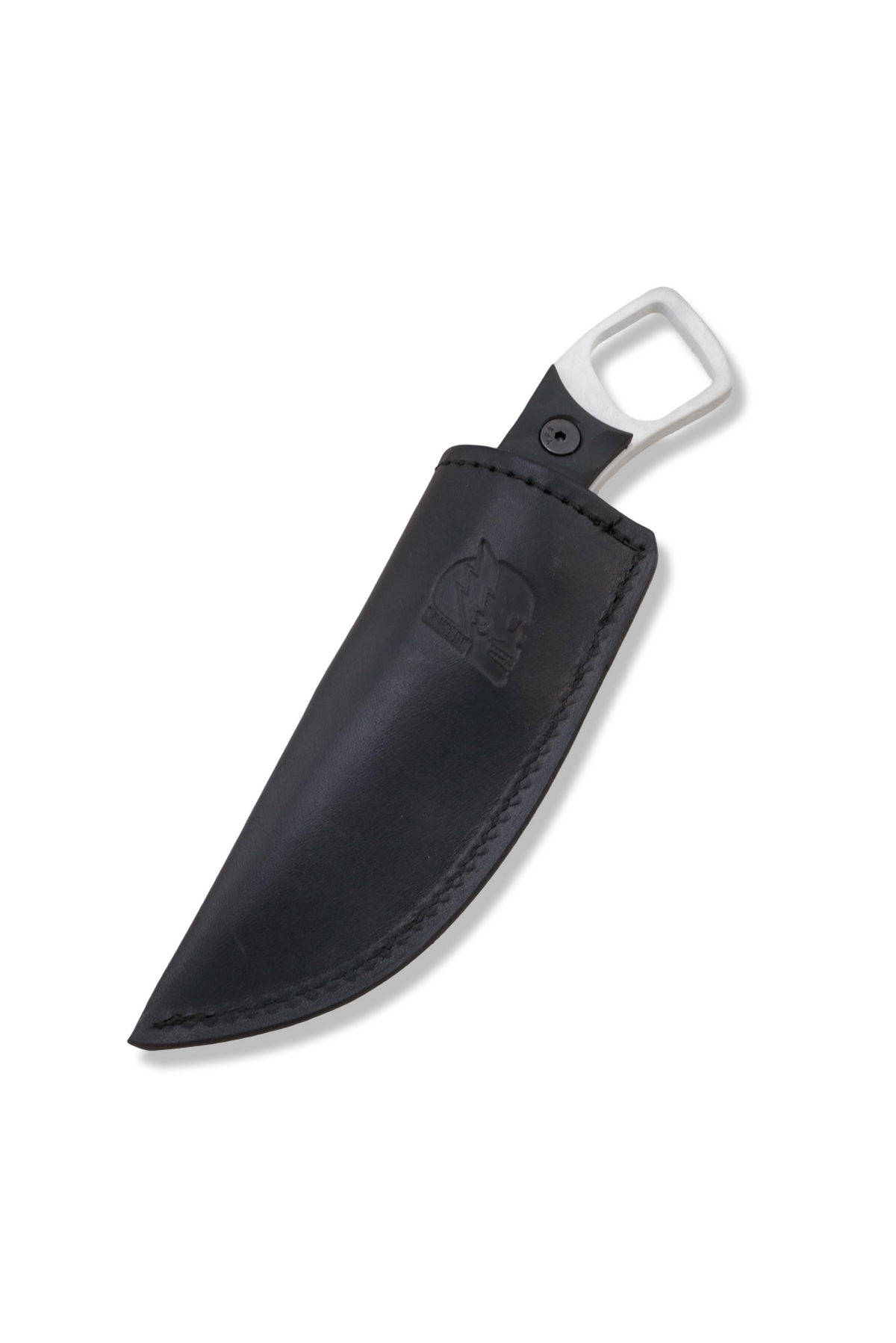 RPM Iron Wolf - Frost Cerakote / Black Richlite Handle / Numbered 1 -5 / Leather Sheath Included