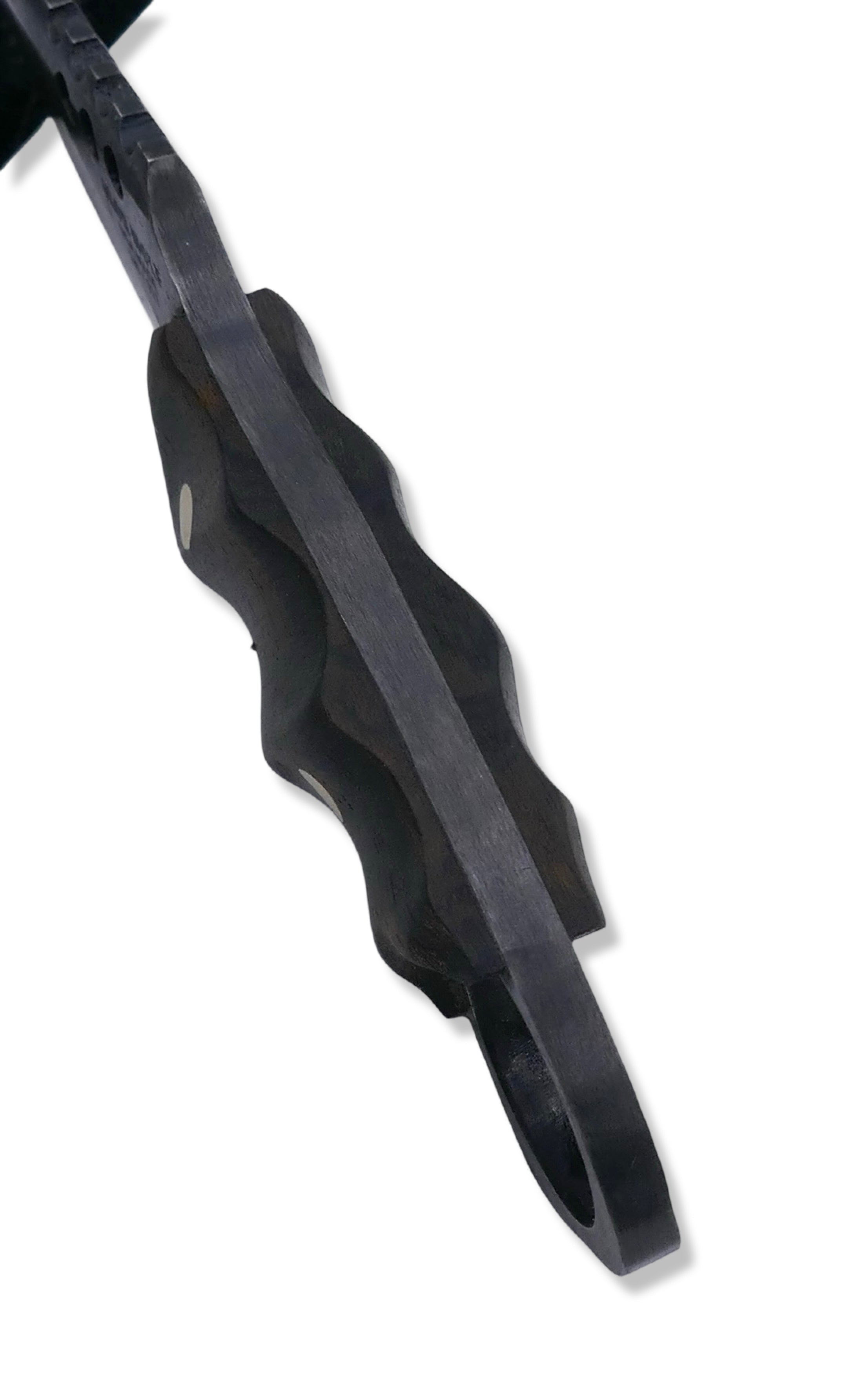 IRON WOLF - Dark Stonewash / Ziricote Handle / Brass Pins