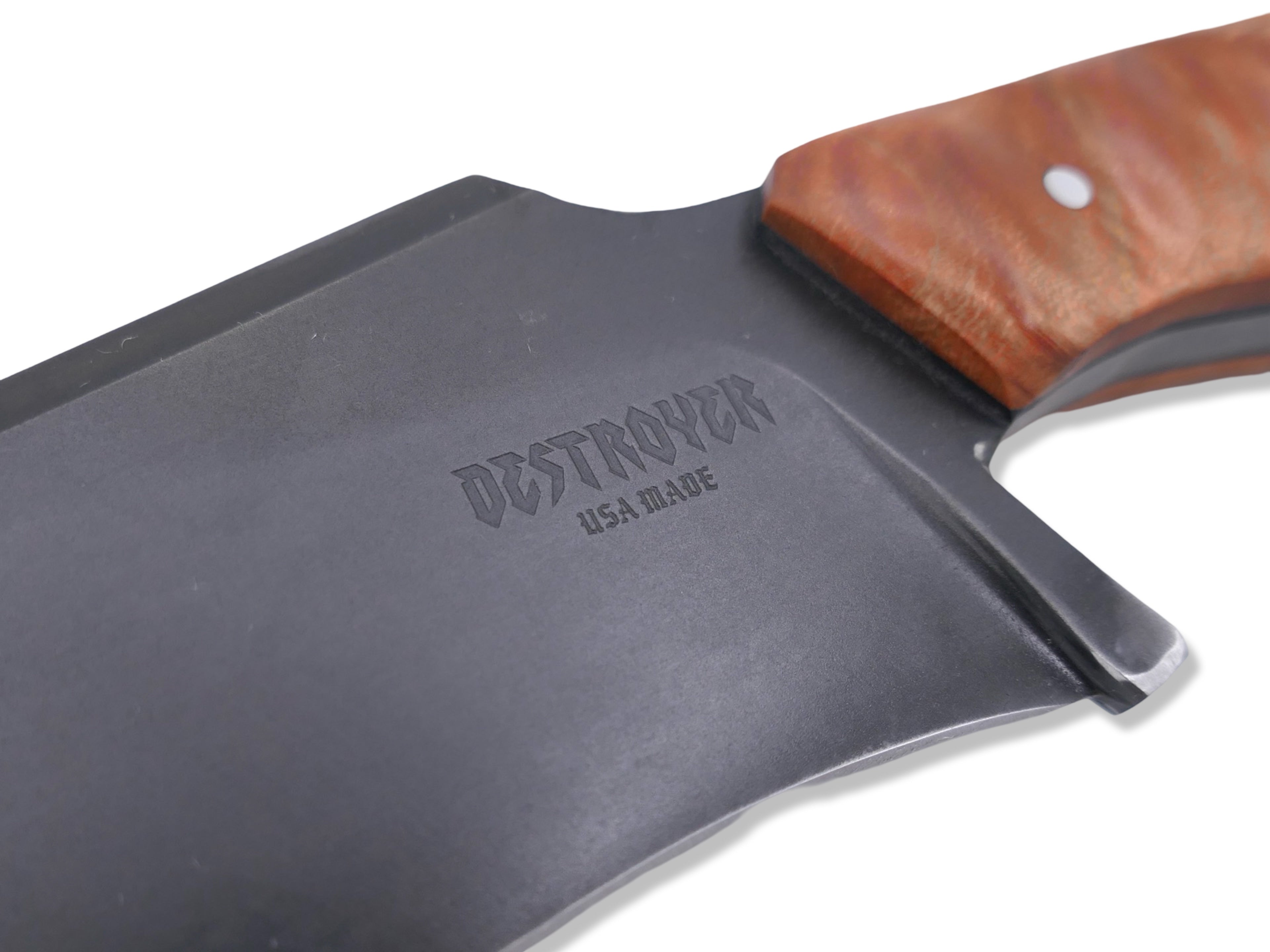 Destroyer - Tungsten Finish / Raffir Poplar Burl Handle