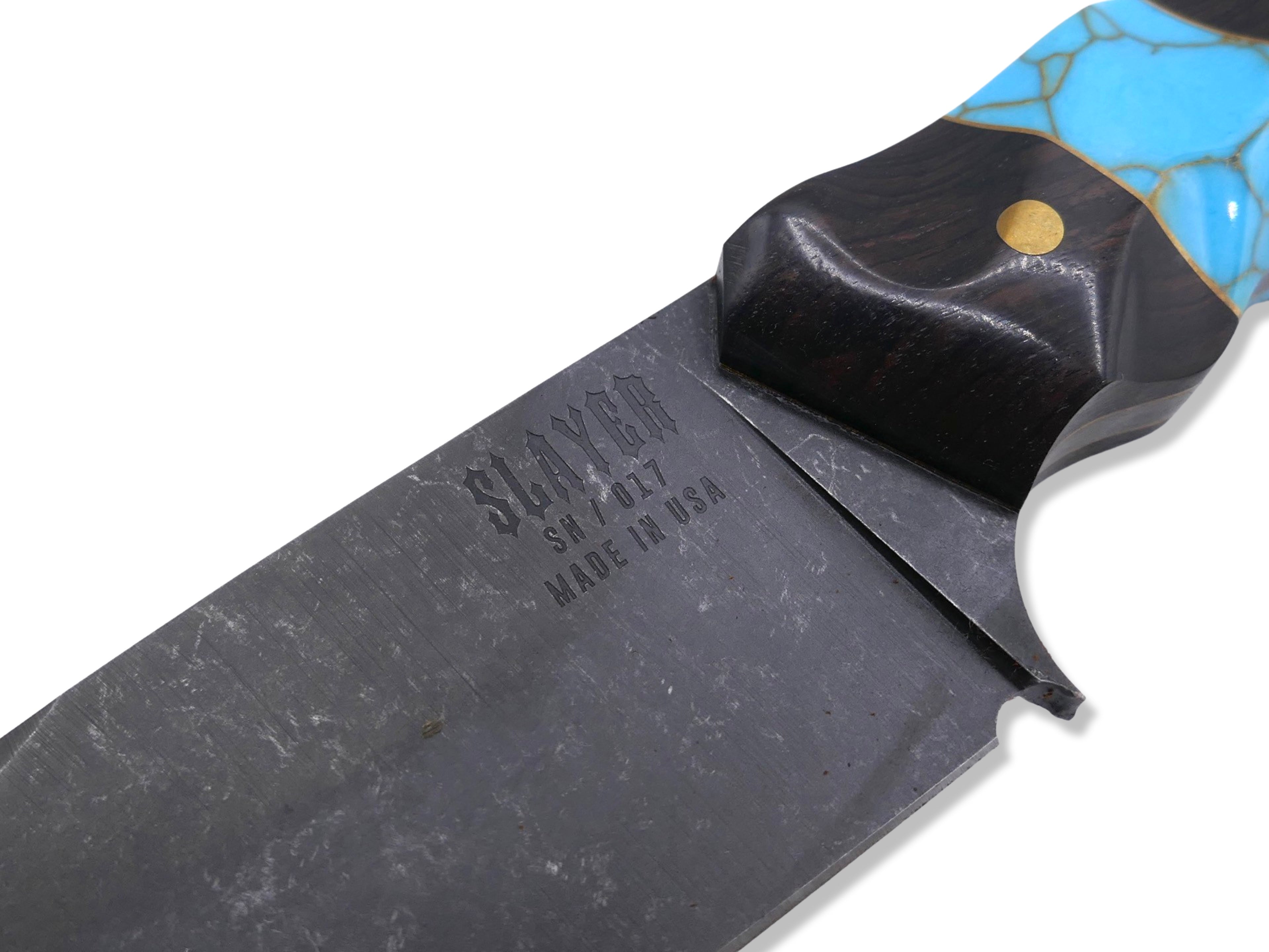 Slayer - Dark Stonewash / Ebony / Tru Stone / Brass Inlay