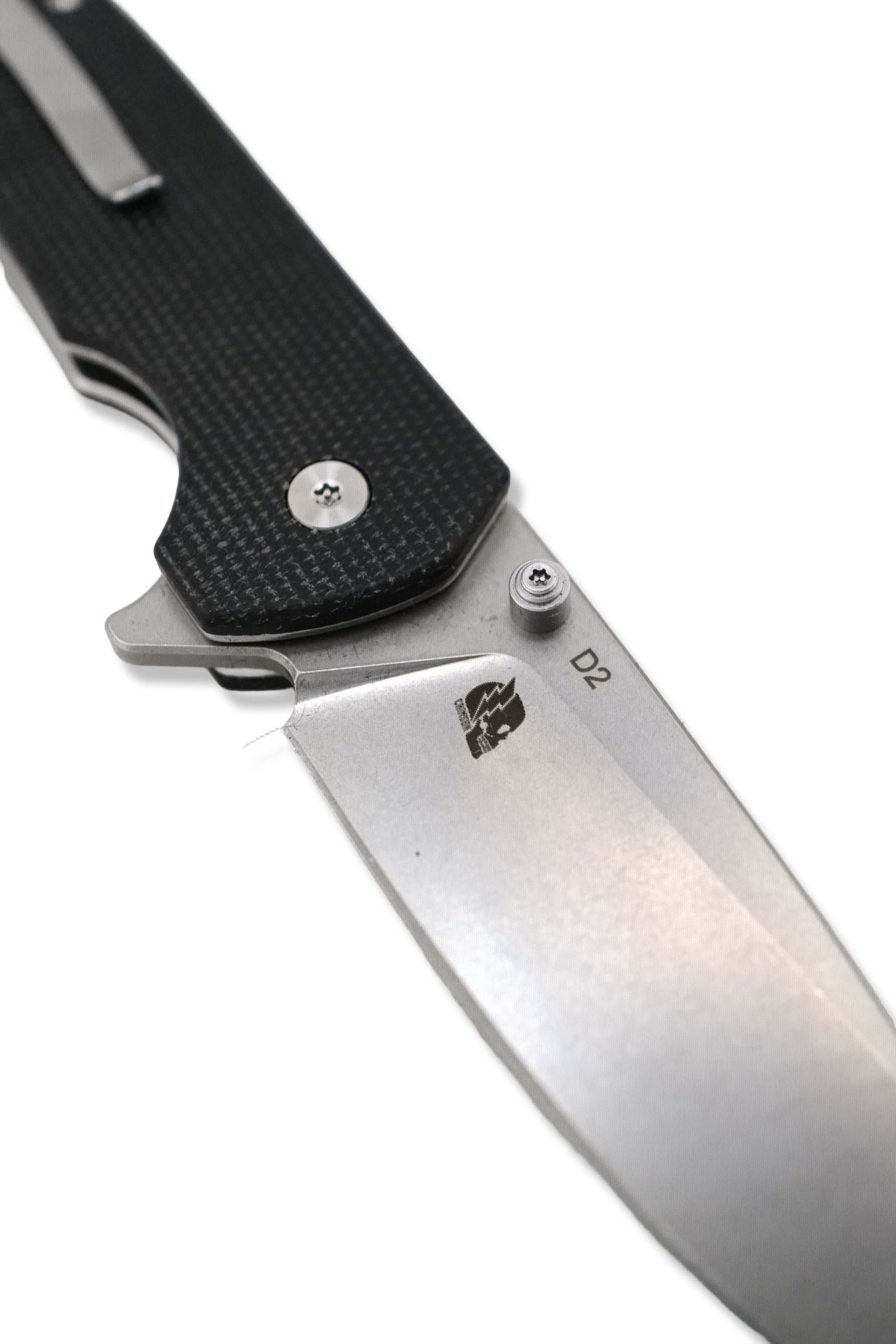 Q7 Flipper Folder - Black G-10 Handle / Stonewash Blade