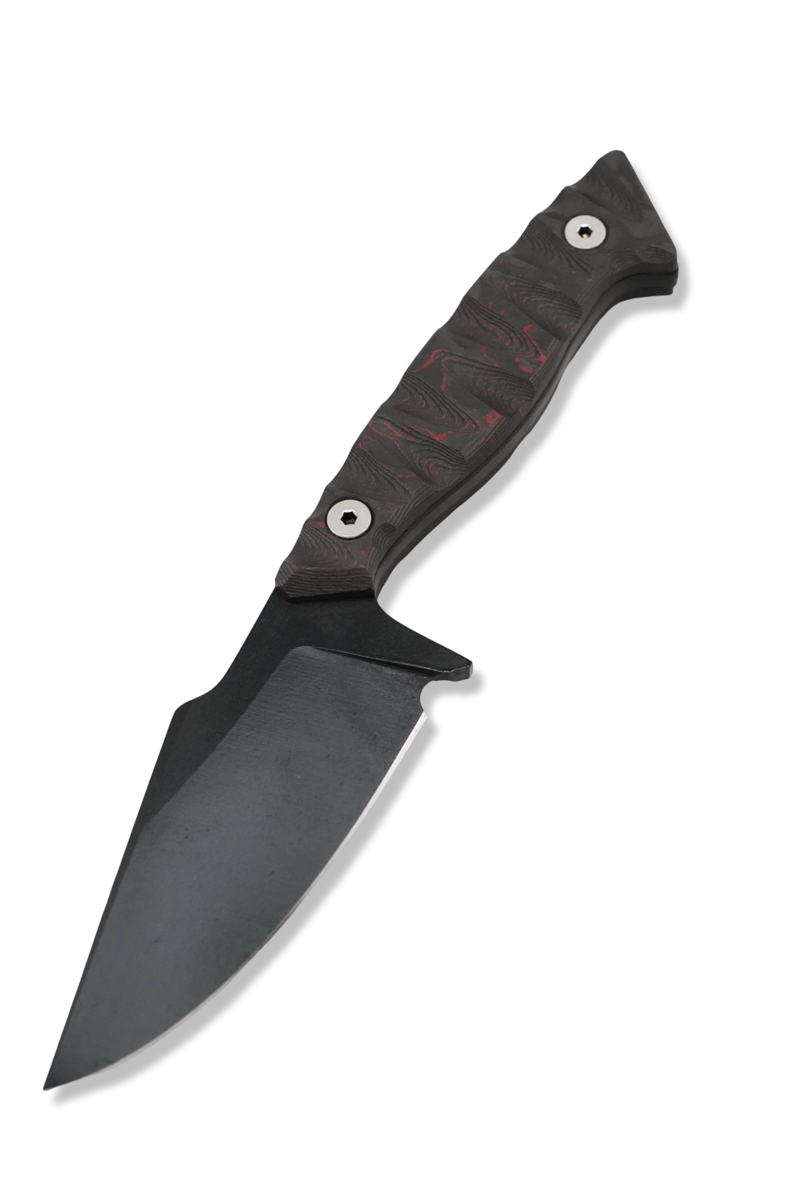 Reaper - Black Cerakote / Bolt on Black + Red Camo Carbon Handle