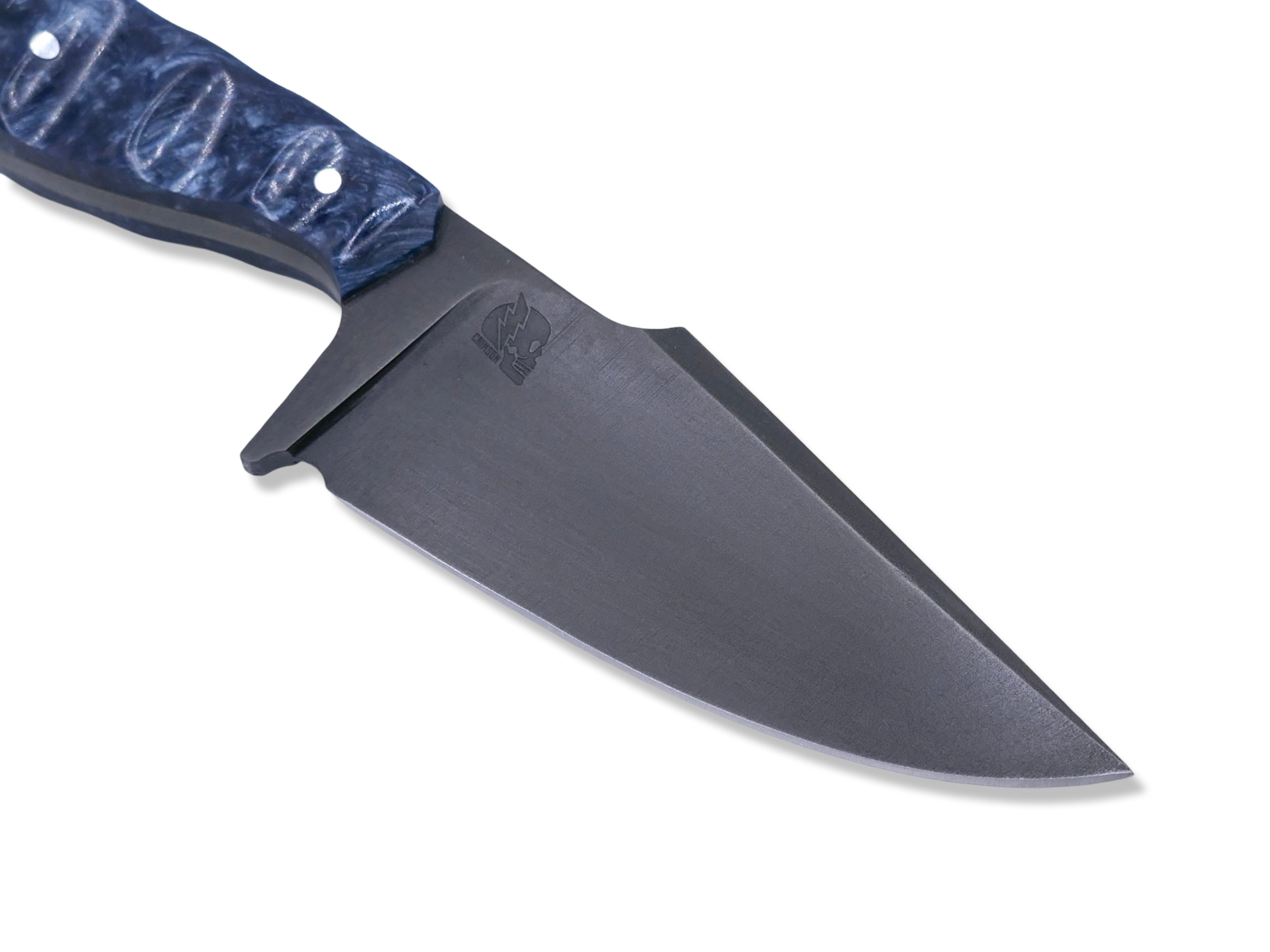 Reaper - Tungsten Finish / Blue Composite Handle