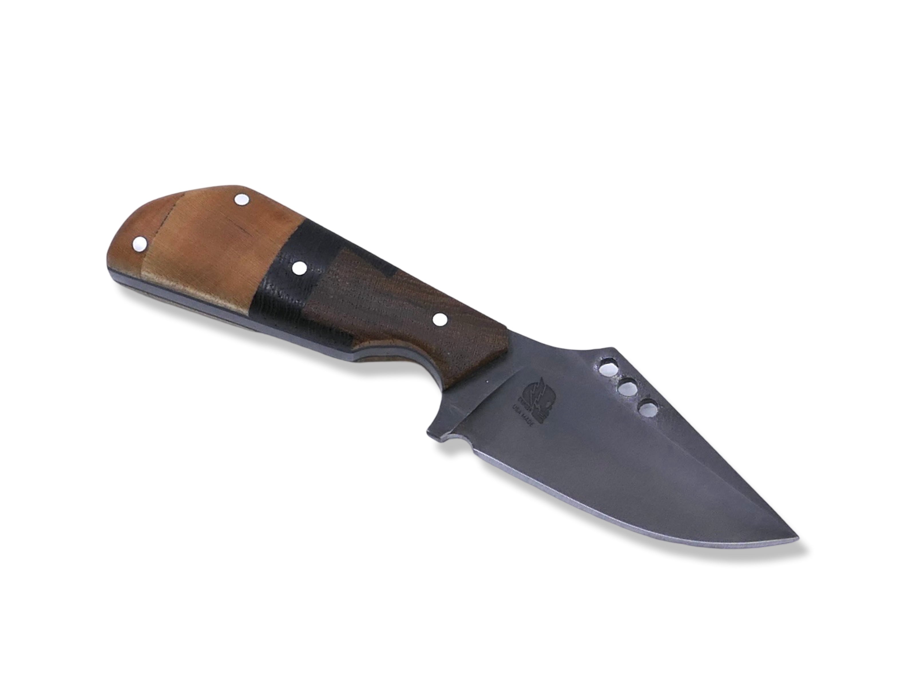 The Duke - Tungsten Finish / Teak / Wenge / Walnut Dovetail Joint by Chris Cole