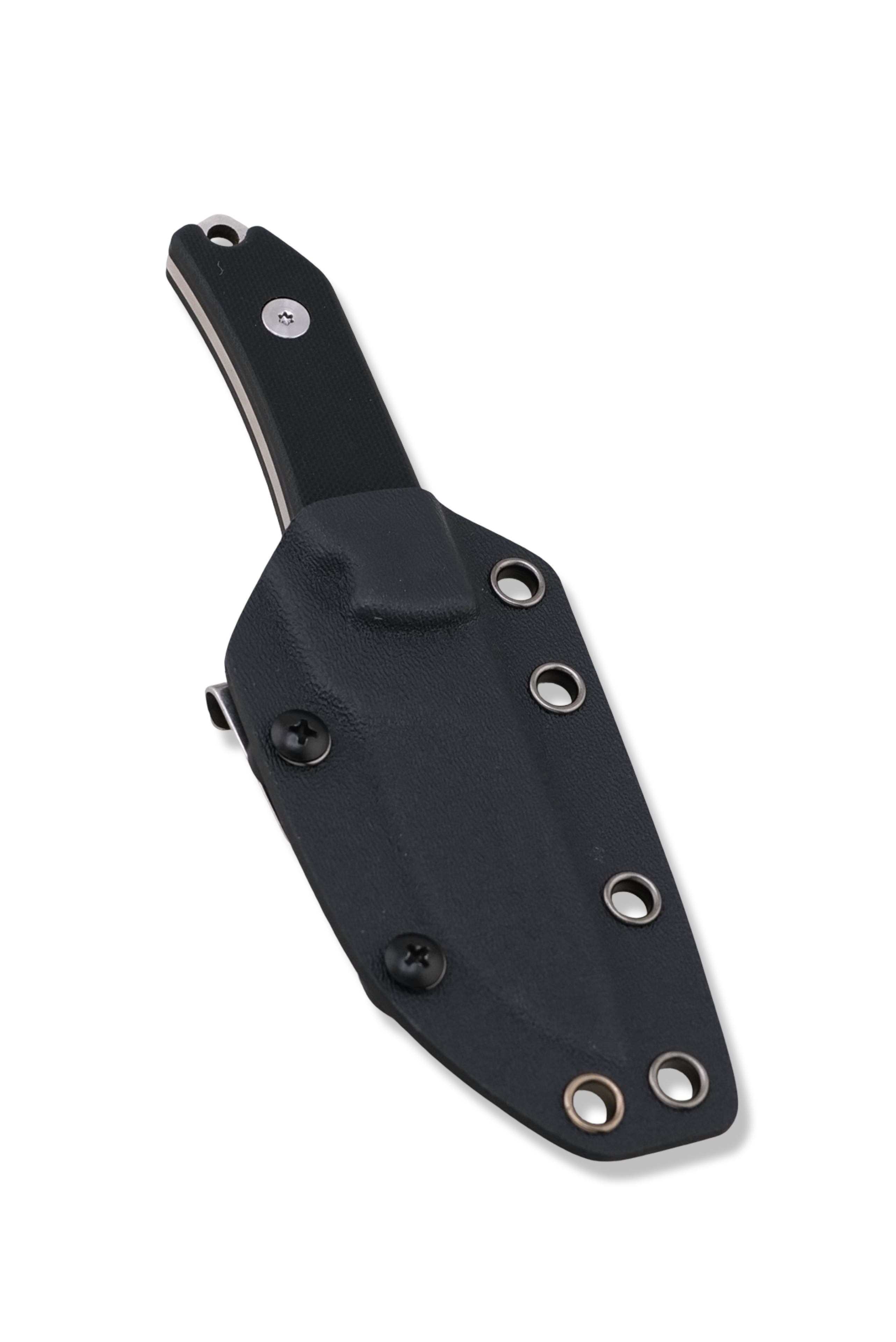 Knight Wolf - Satin Finish / Textured G-10 Handle / Kydex Sheath Included