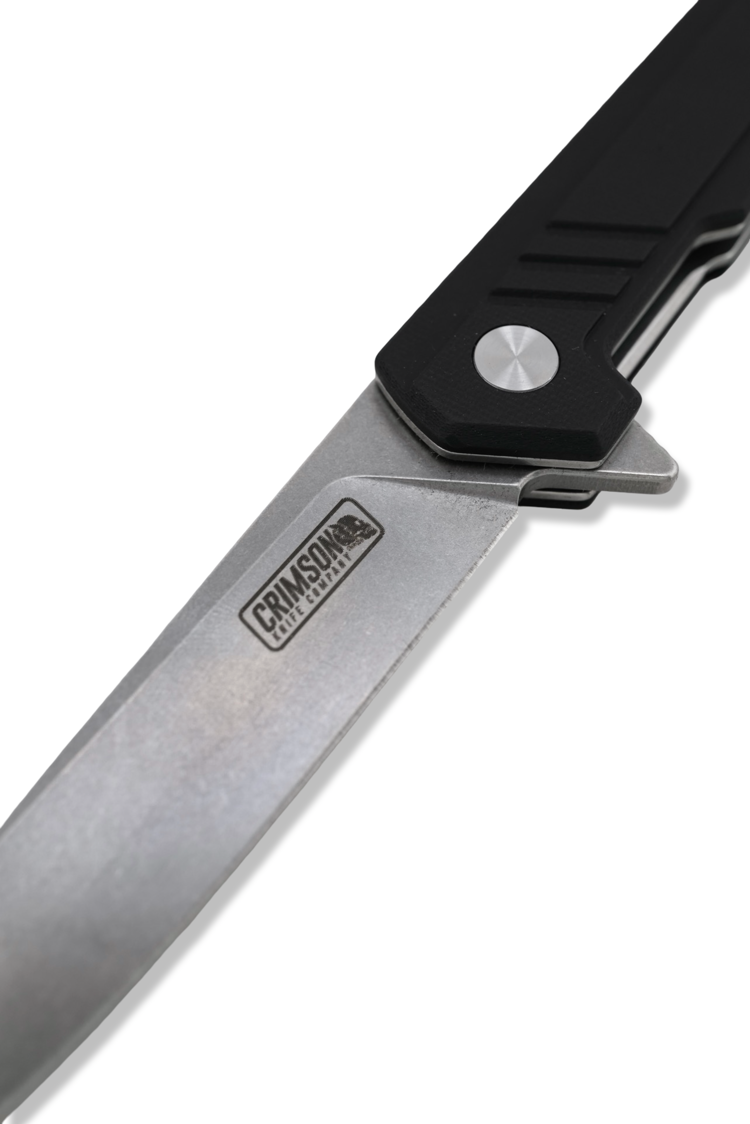 STRYKER Folder - Black G-10 Handle / Stonewash