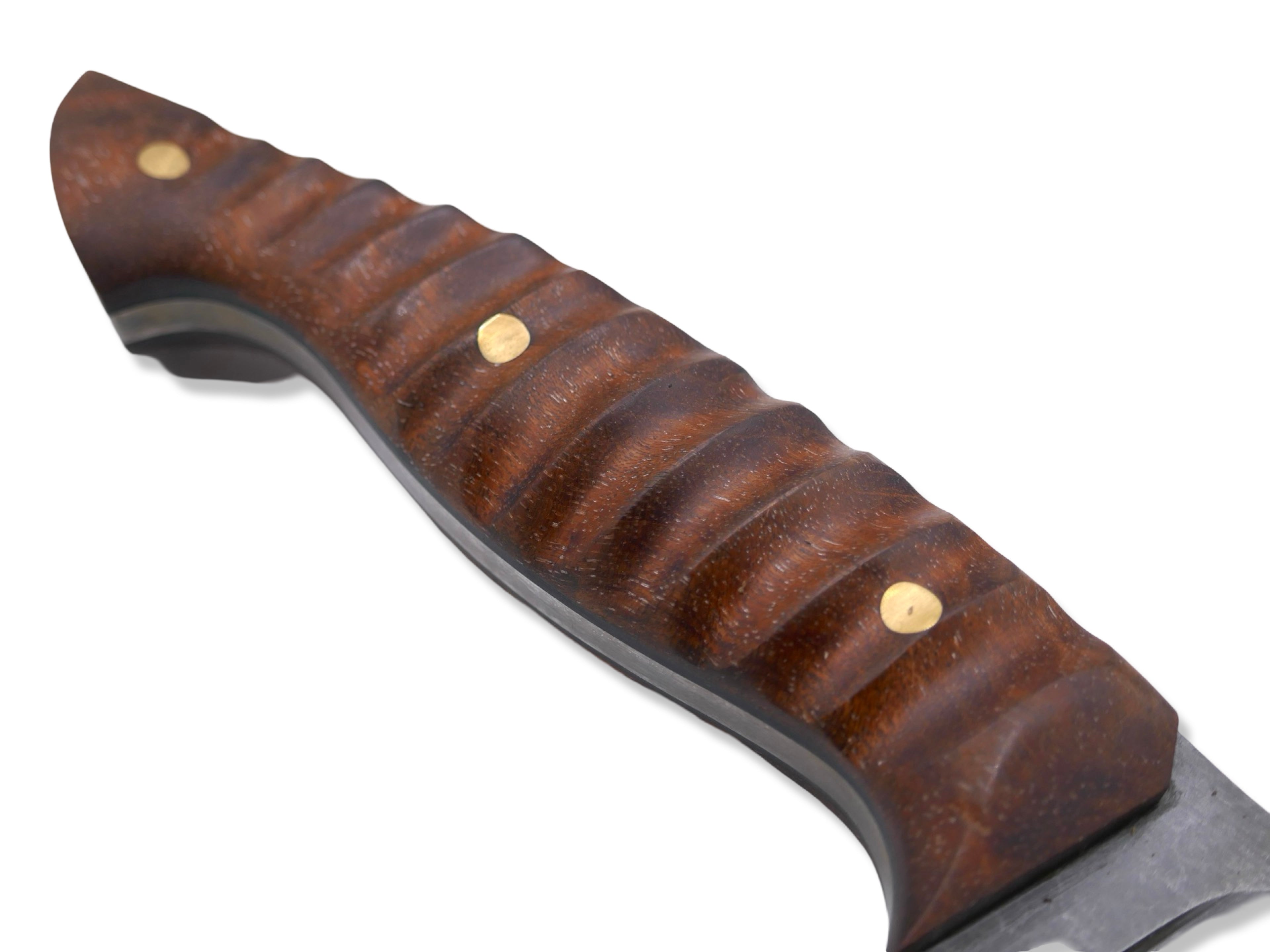 Neil T Kamimura Butter Cup - Magnacut / Sapele Handle / Black G-10 Liner