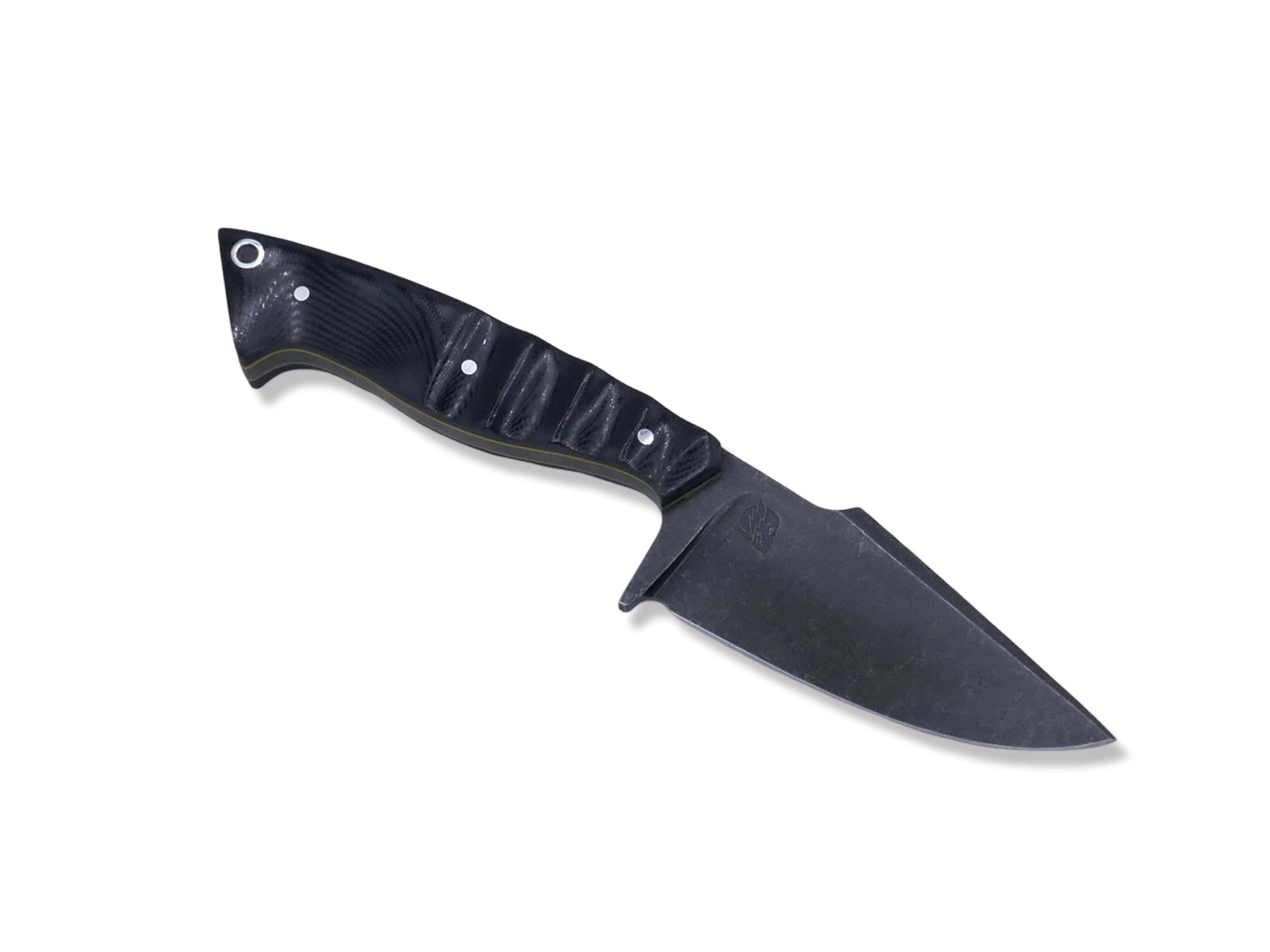 Reaper - Dark Stonewash / Black G-10 / Yellow G-10 Liner