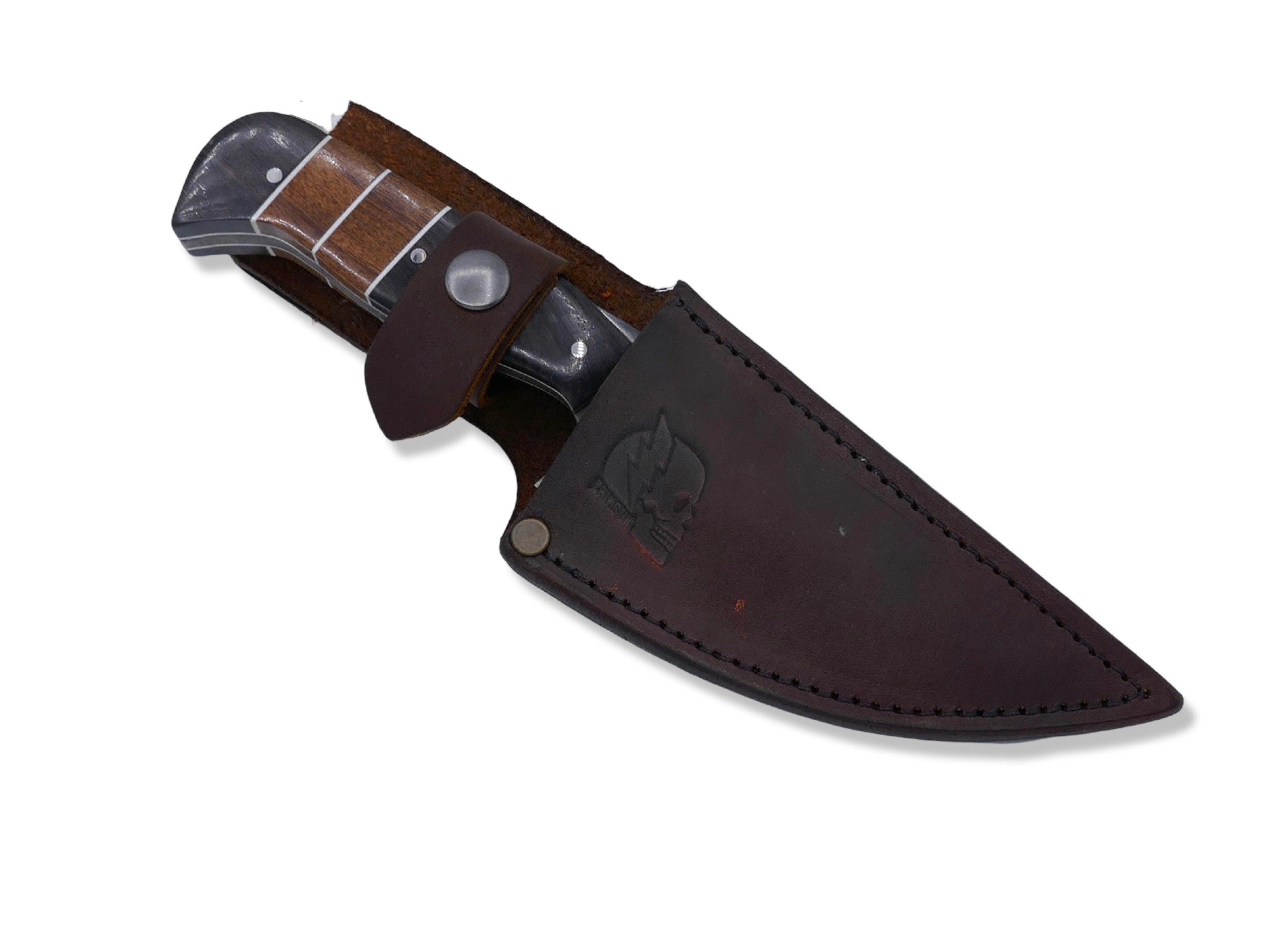 Vendetta - CocoBolo / Iron Wood Inlay / White G-10 Liner