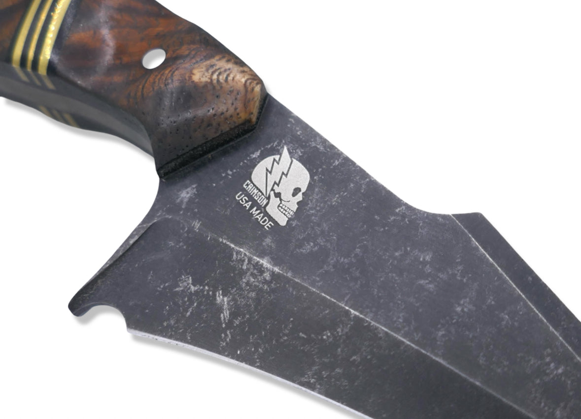 Kreaper Custom 1 of 1 - Hawaiian Koa / Triple Brass Split