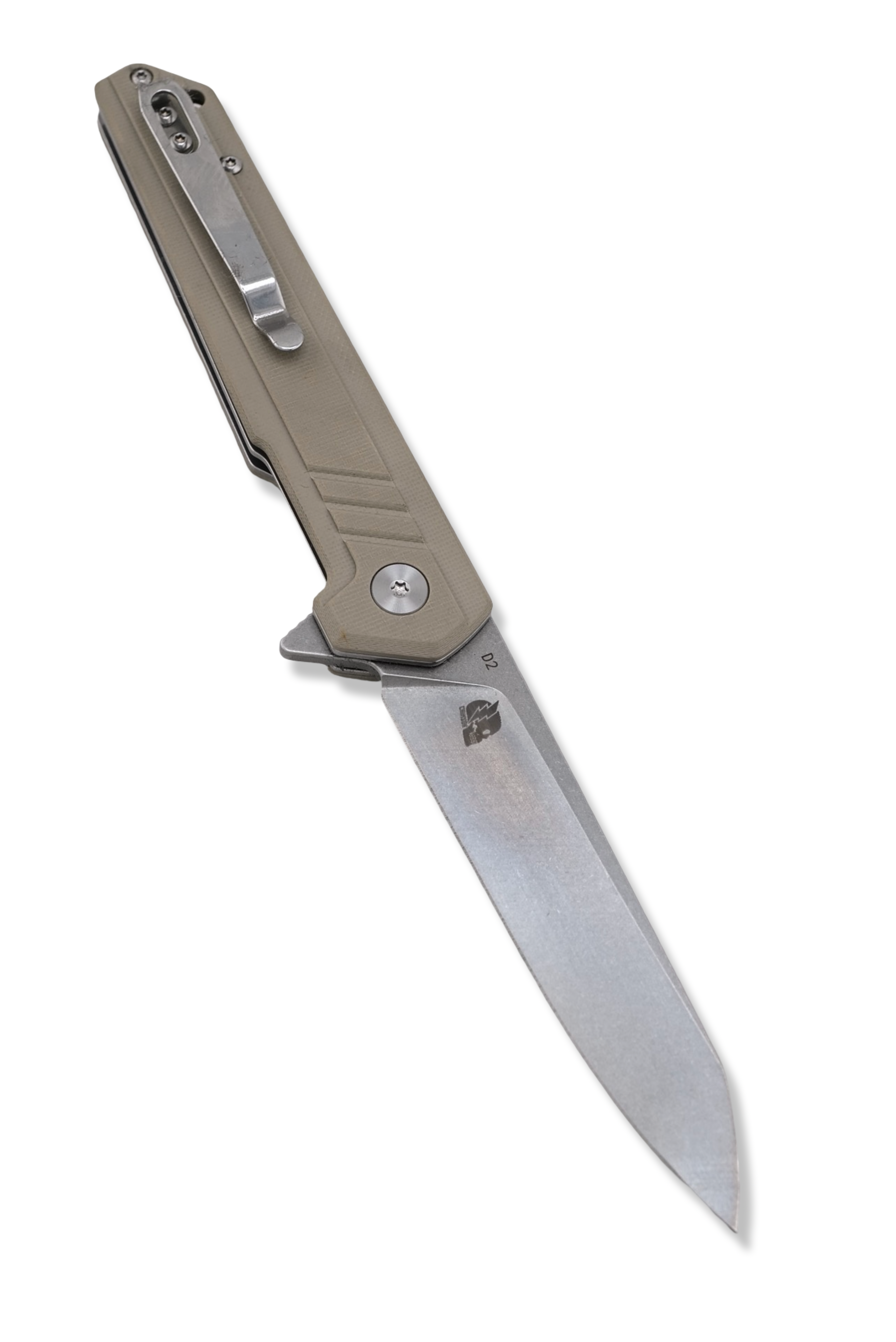 STRYKER Folder - G-10 Handle / Stonewash
