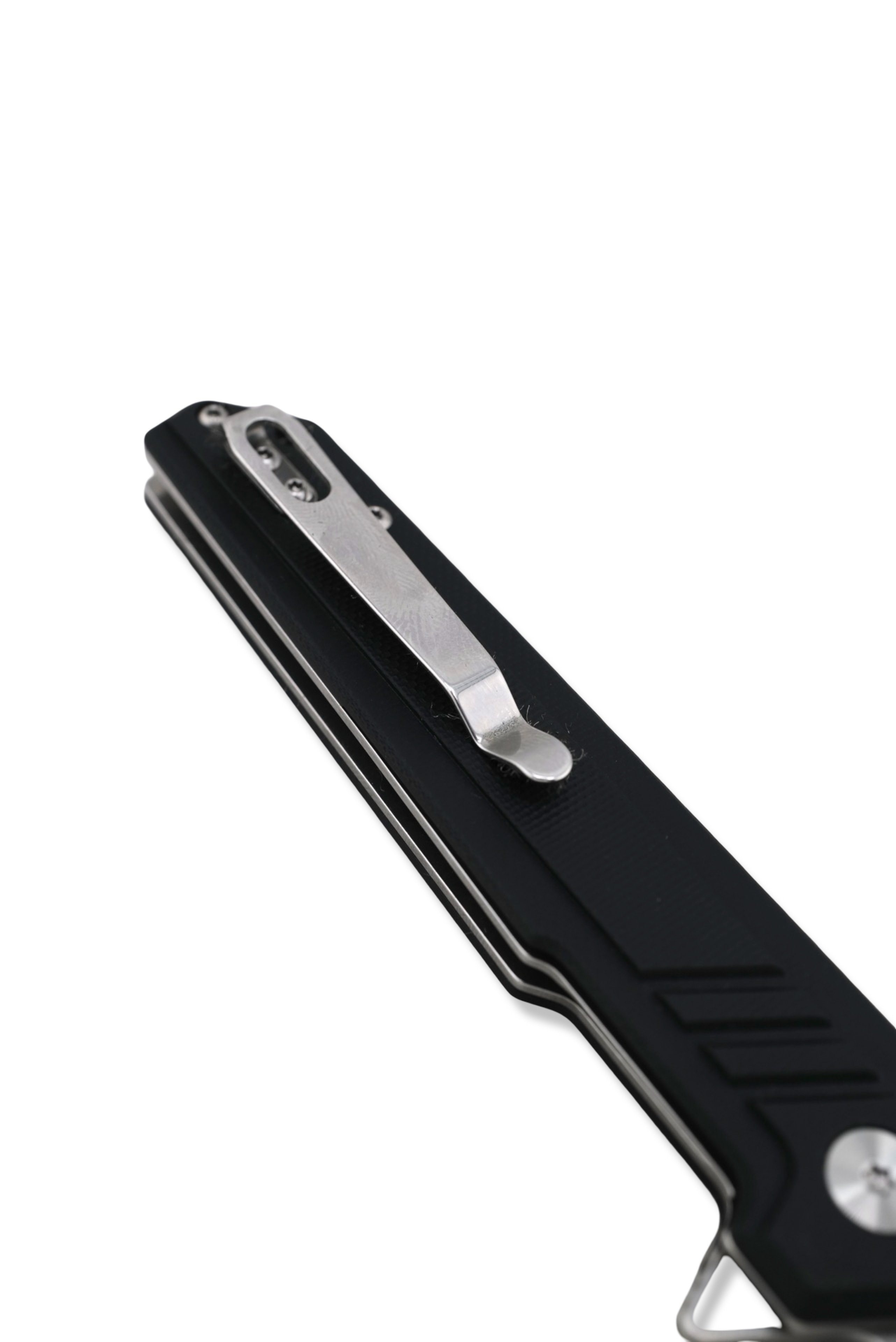 STRYKER Folder - Black G-10 Handle / Stonewash