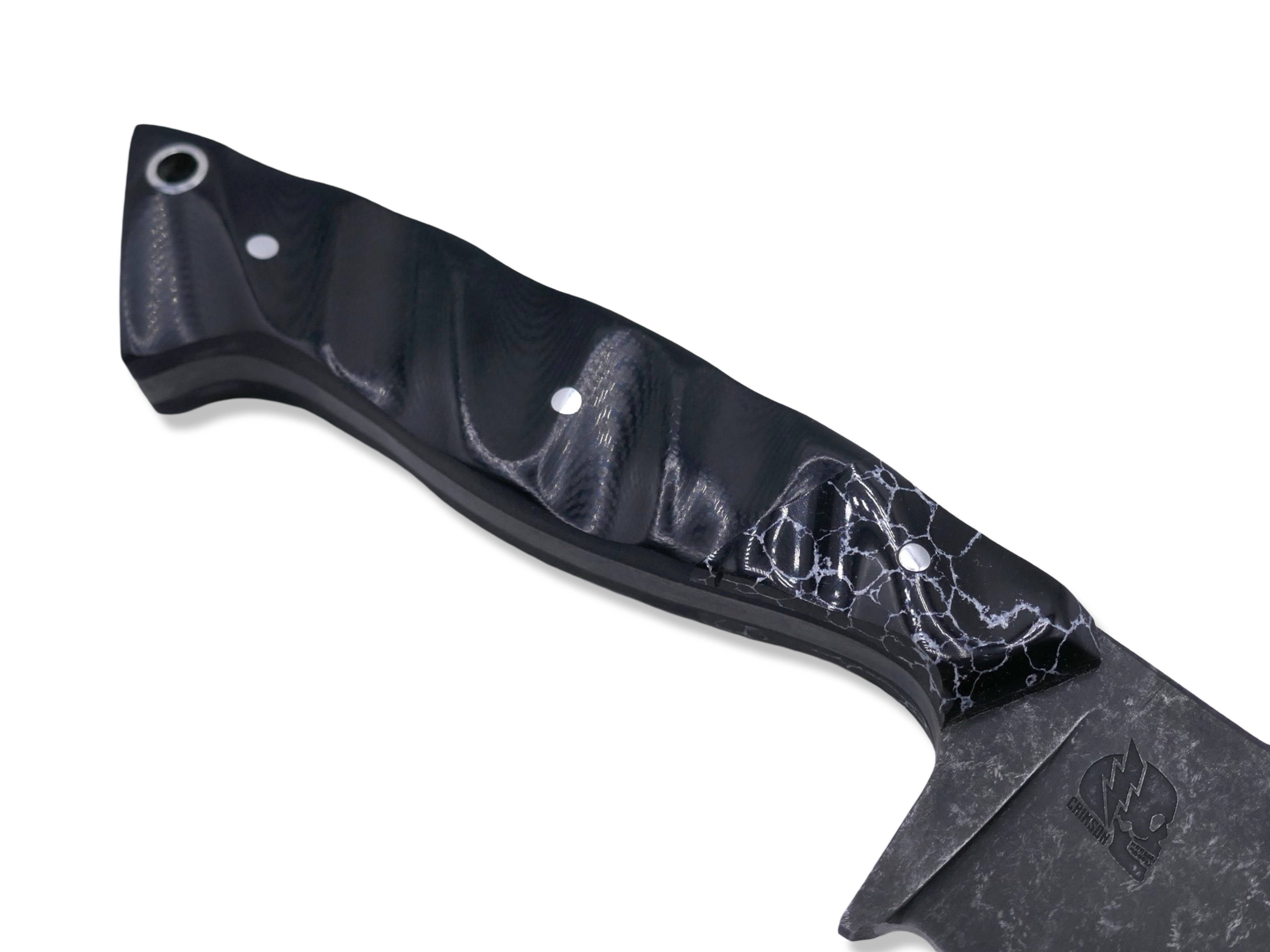 Reaper - Dark Stonewash / Tru Stone + Black G-10 Handle