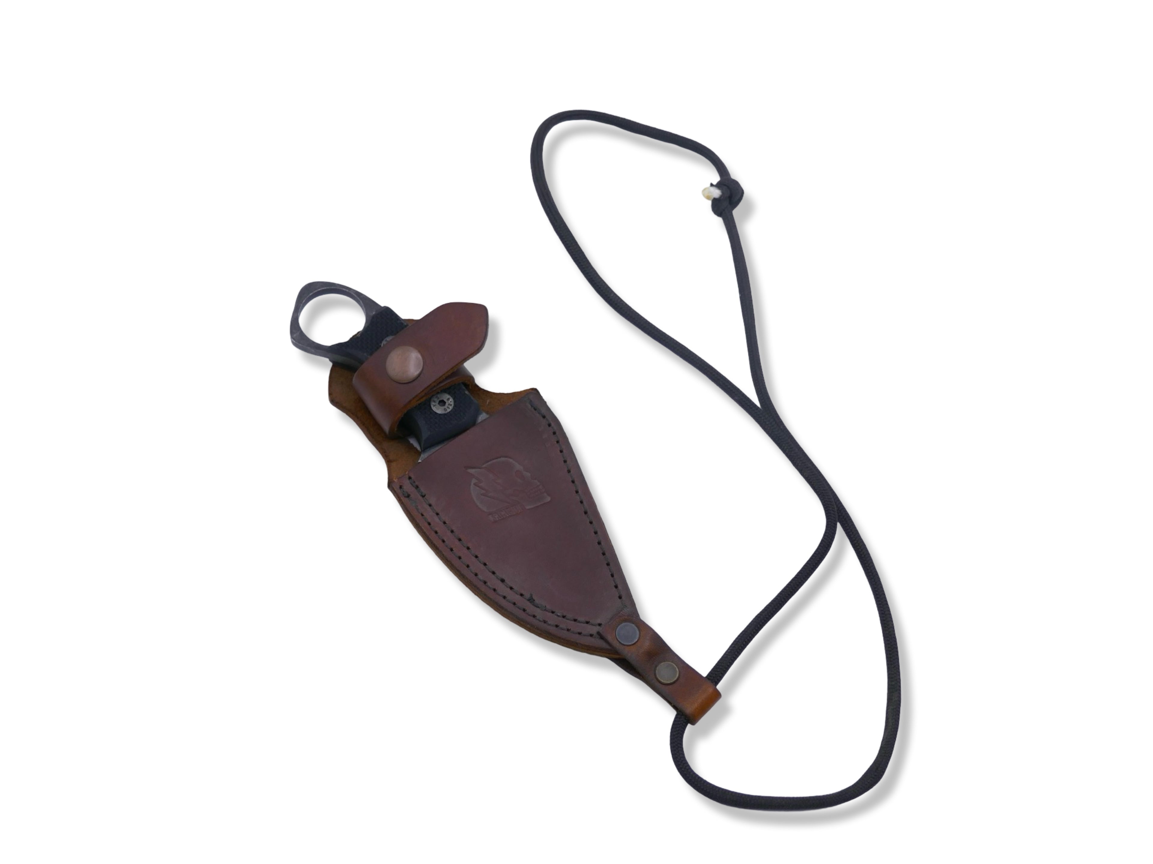 IRON WOLF - Dark Stonewash / Textured G-10 Handle