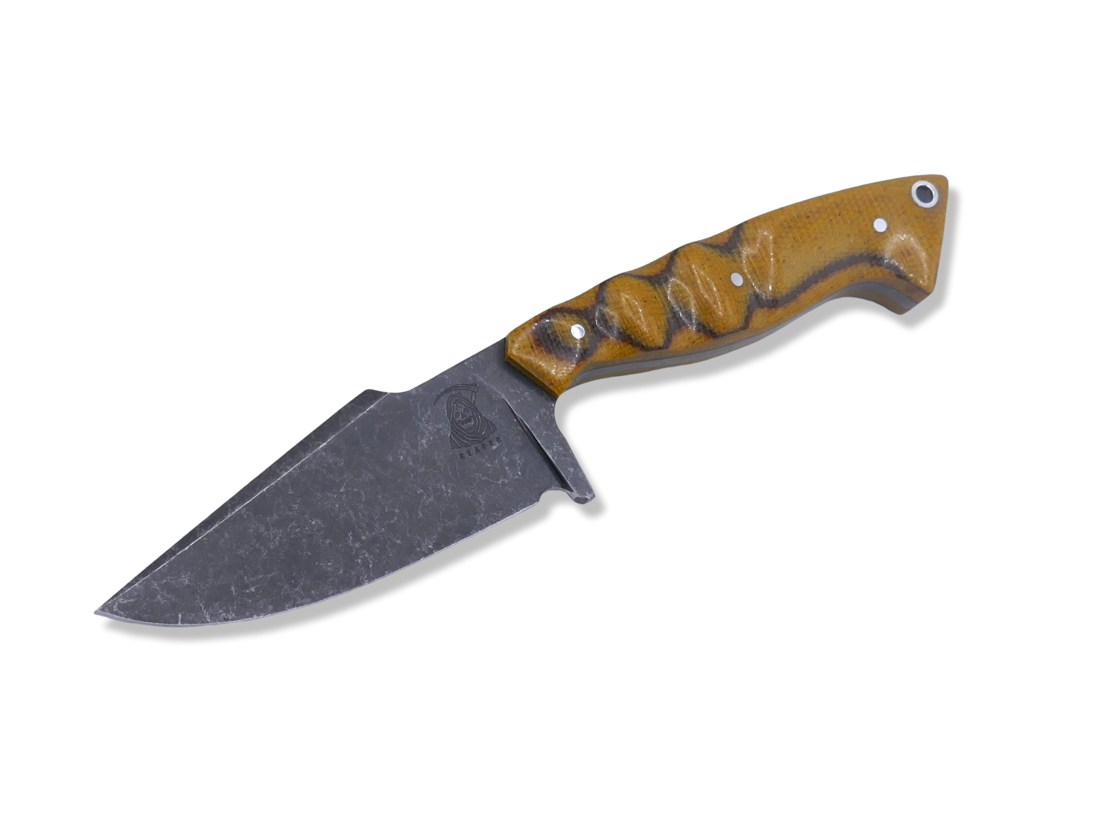 Reaper - Dark Stonewash / Micarta Handle