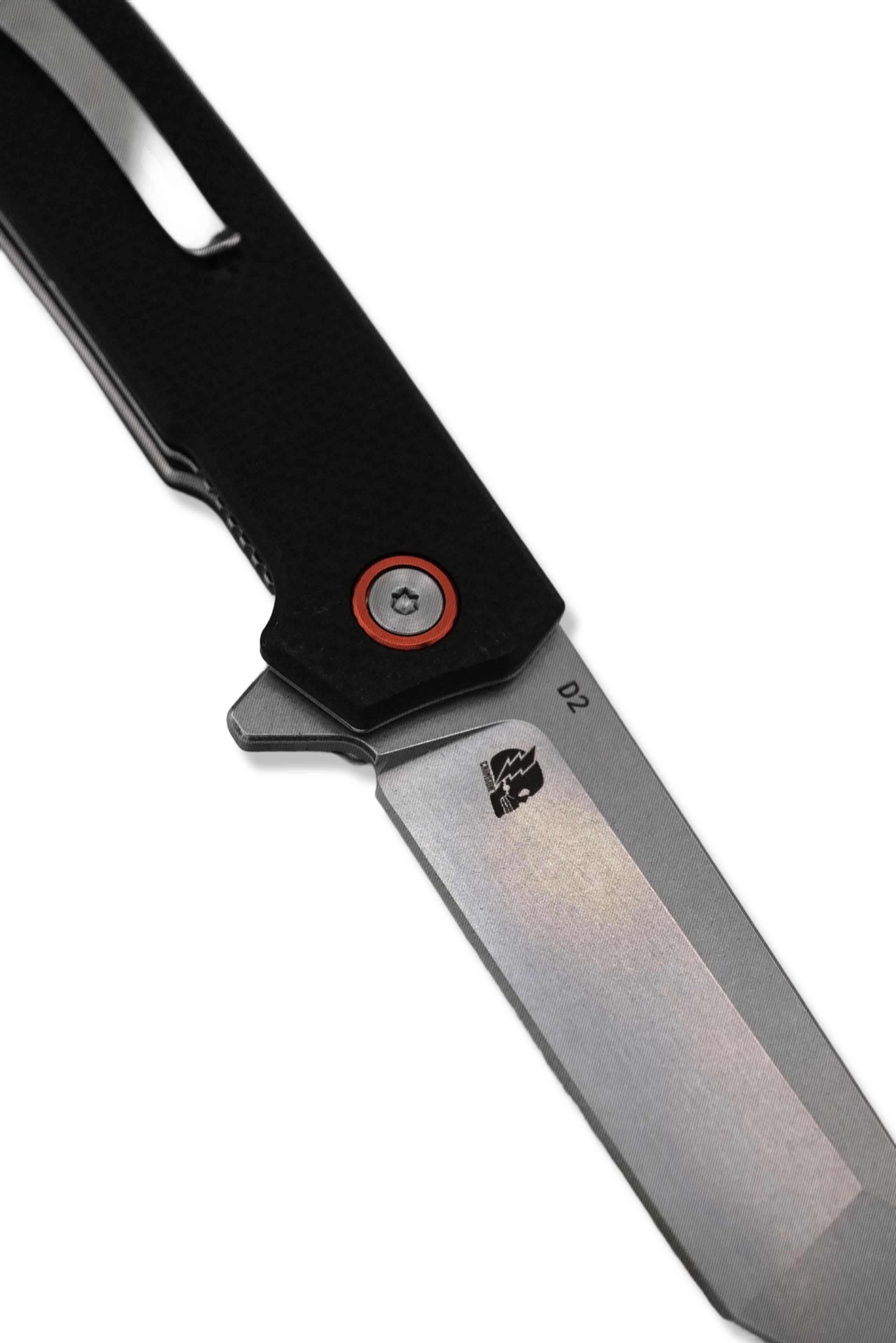 P1 Tanto - Black Textured G-10 Handle / Stonewash Blade