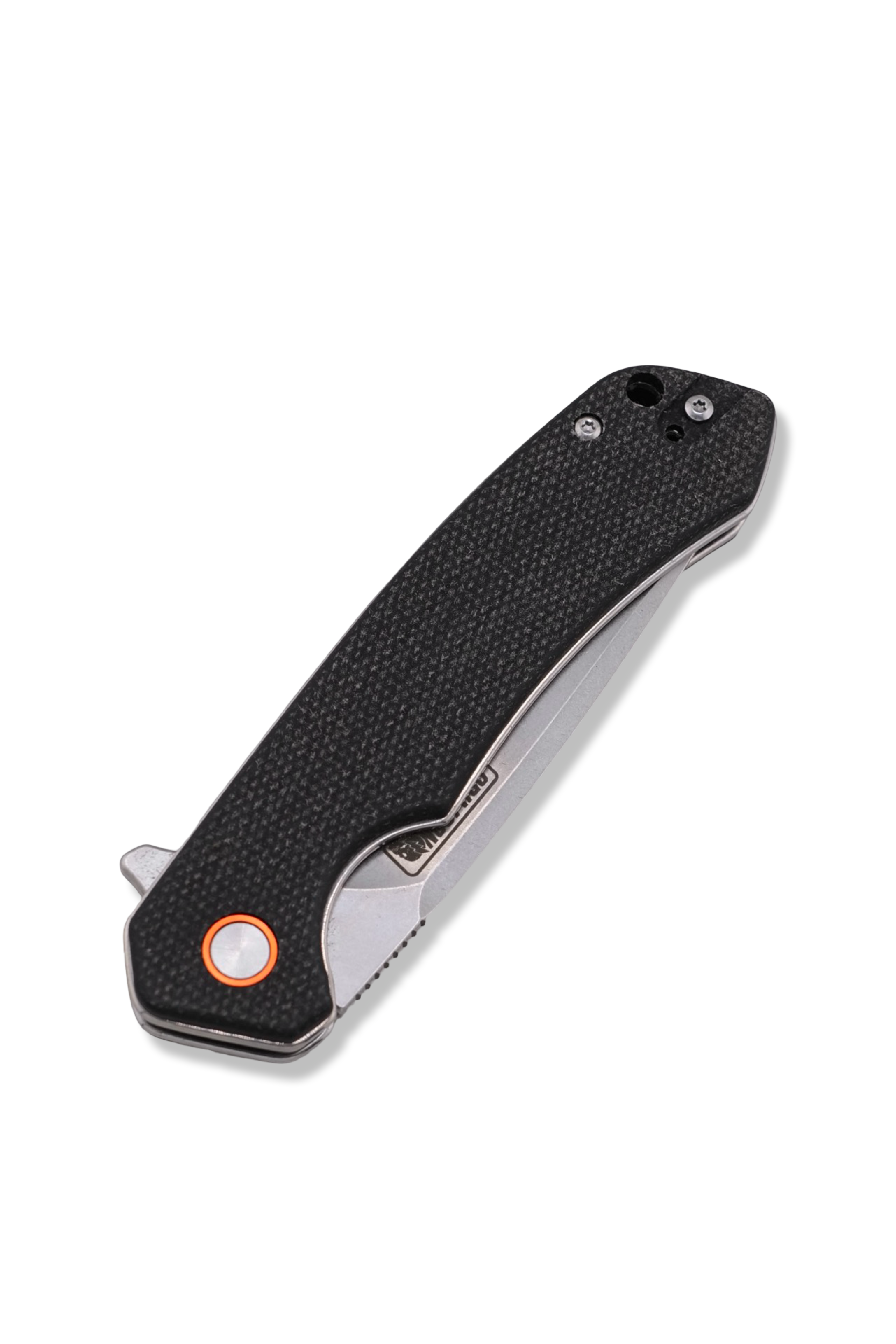 Copperhead Folder - Black Micarta Handle / Stonewash