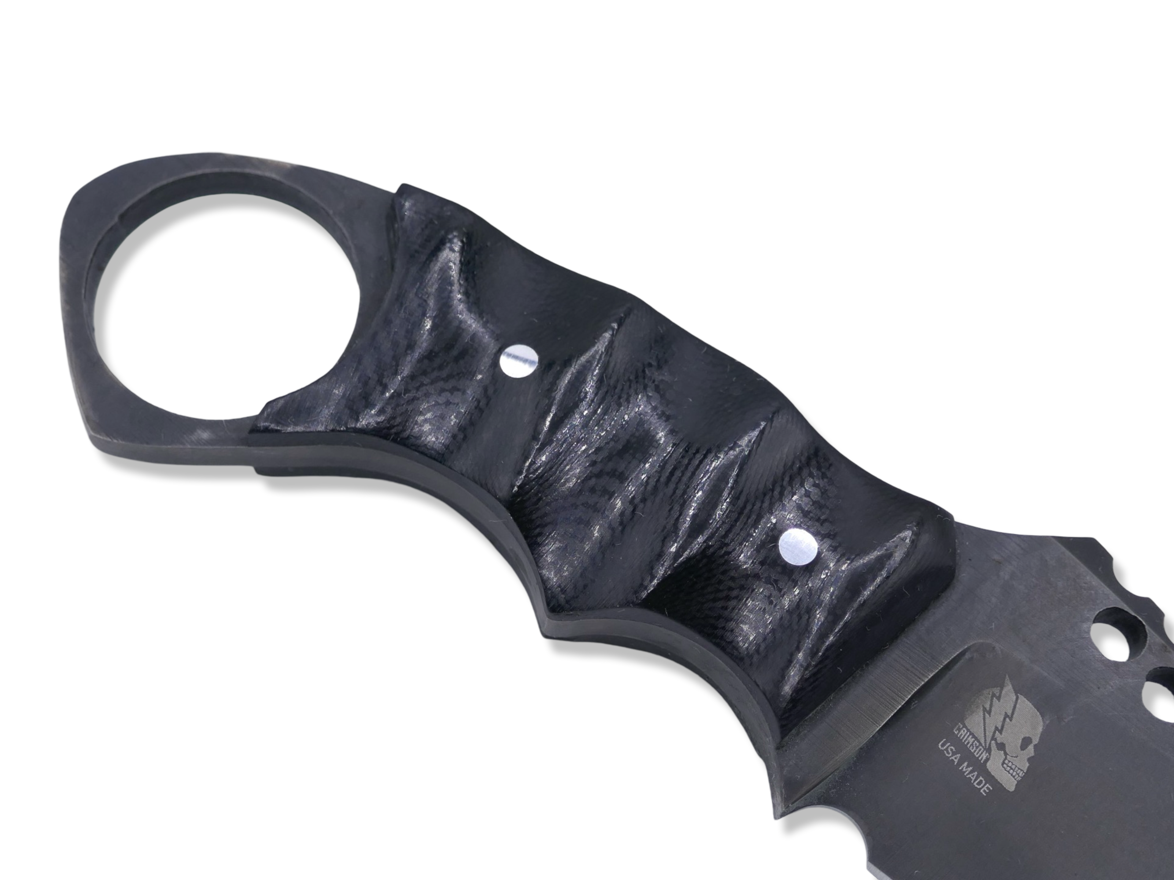 IRON WOLF - Black Ops / Black G-10 Handle