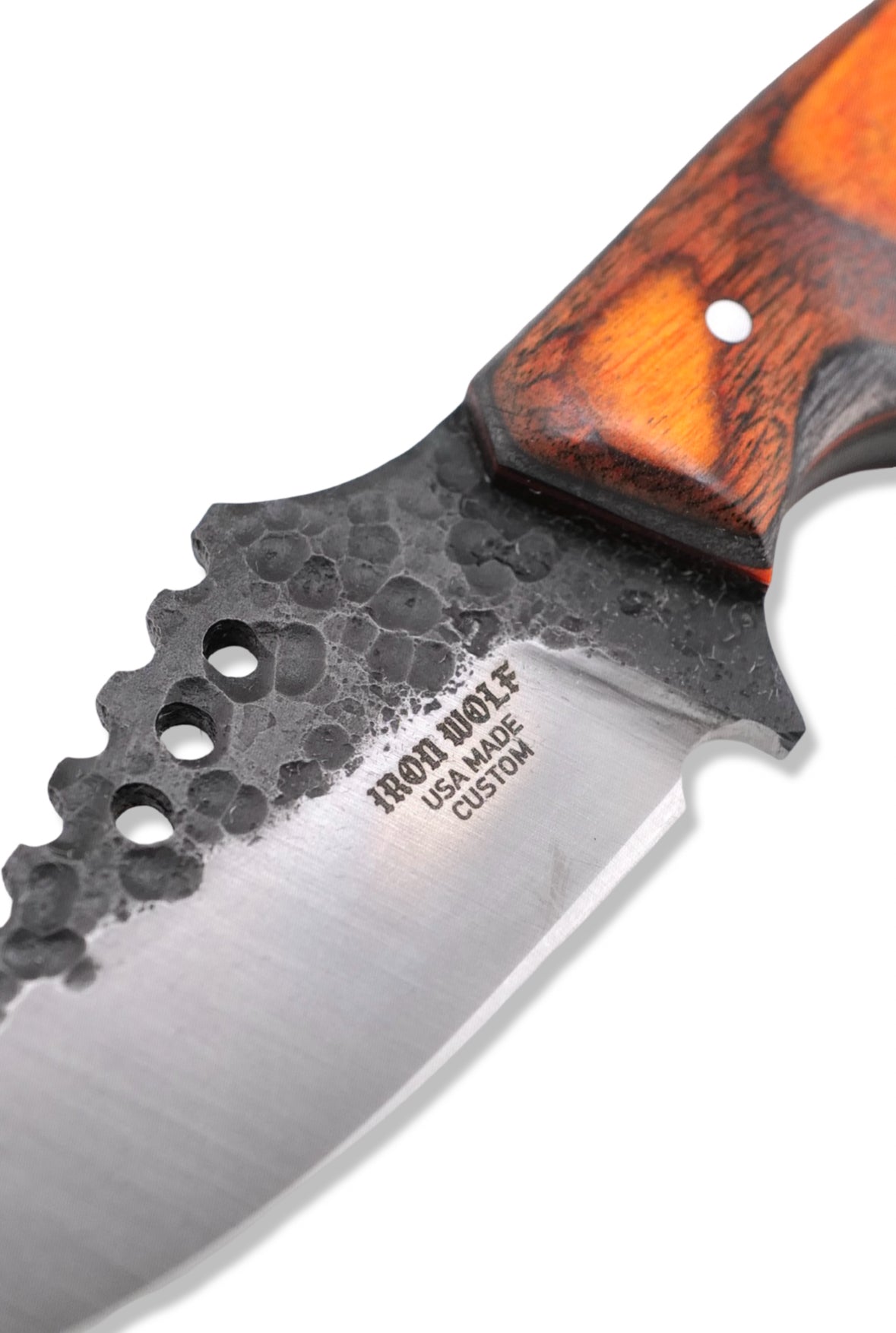 CUSTOM Forged RPM Iron Wolf - Two Tone / Dymalux Ember Wood