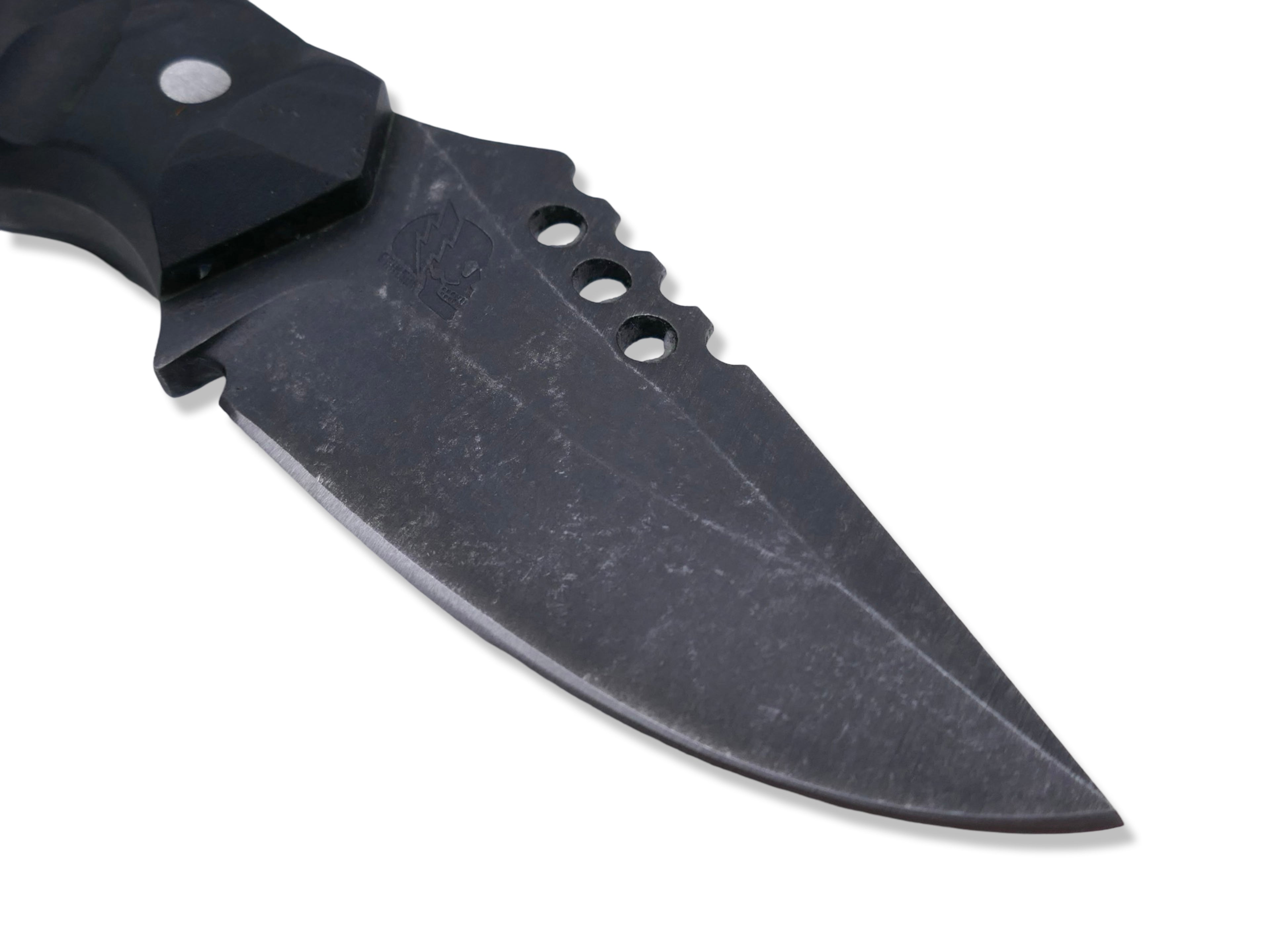 IRON WOLF - Dark Stonewash / Alumalite Black Handle