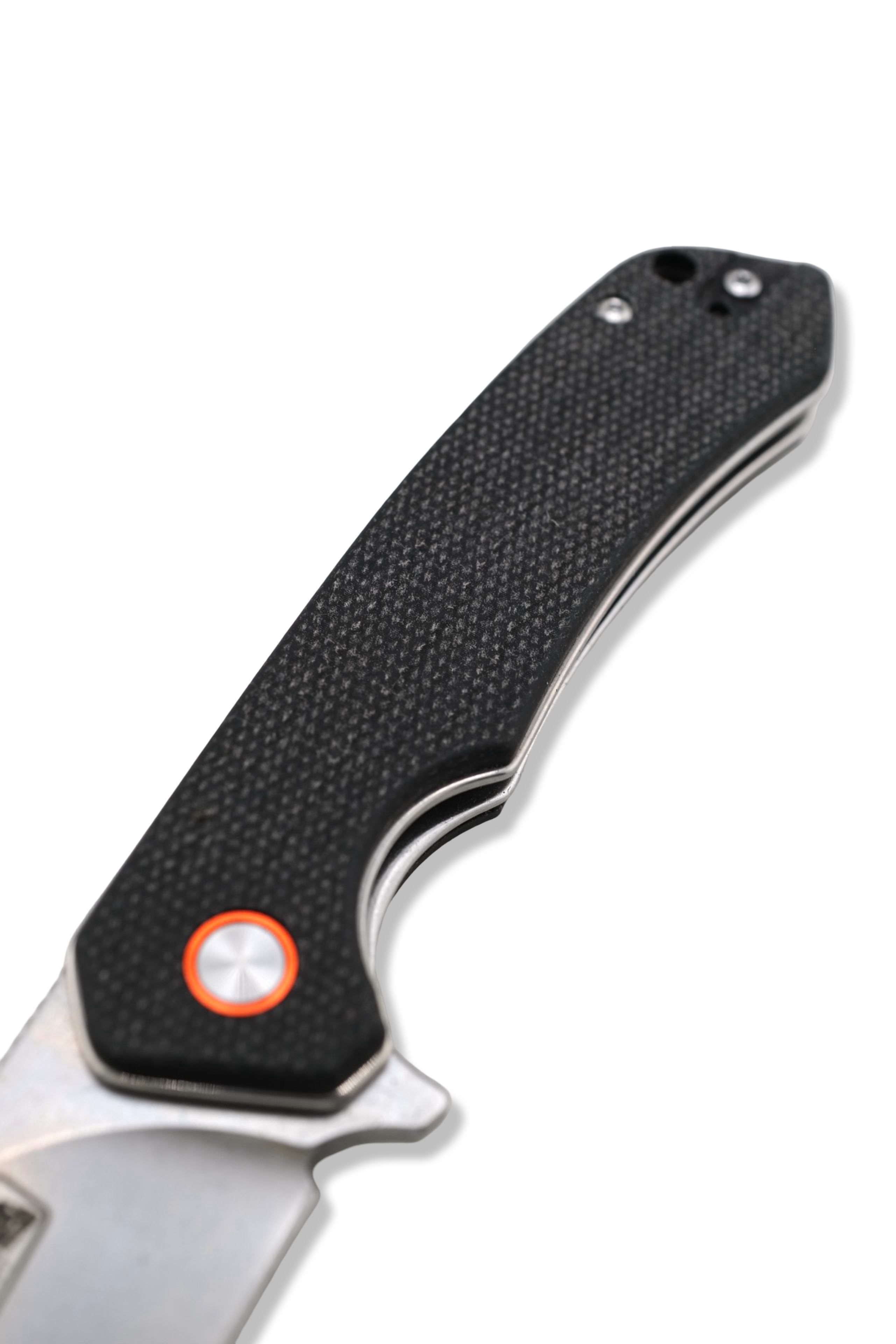 Copperhead Folder - Black Micarta Handle / Stonewash