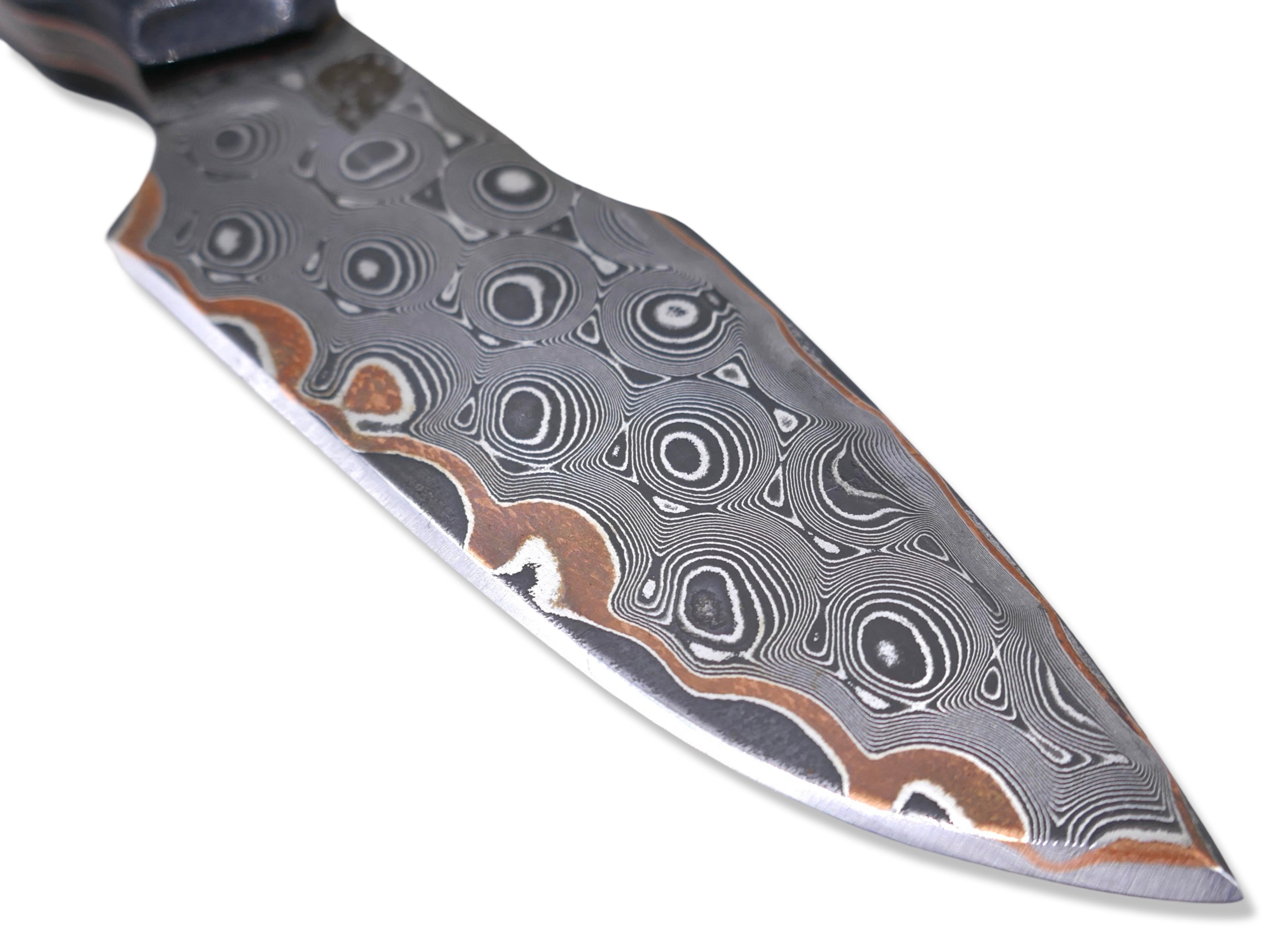The Ripper x VEGAS FORGE - Custom Copper San Mai Field Craft Knife