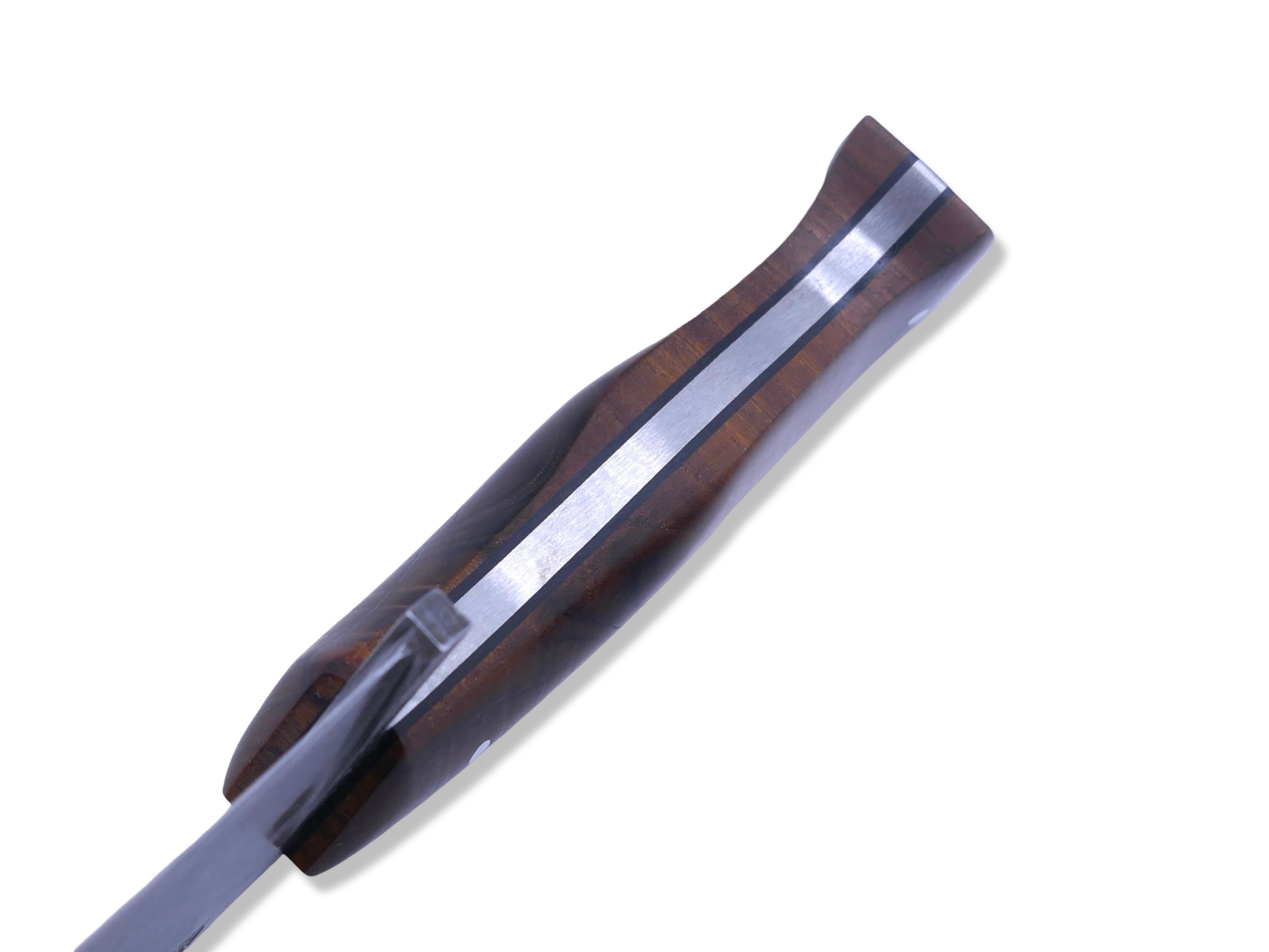 Destroyer - Stonewash / Zelkova Handle / Black G-10 Liner