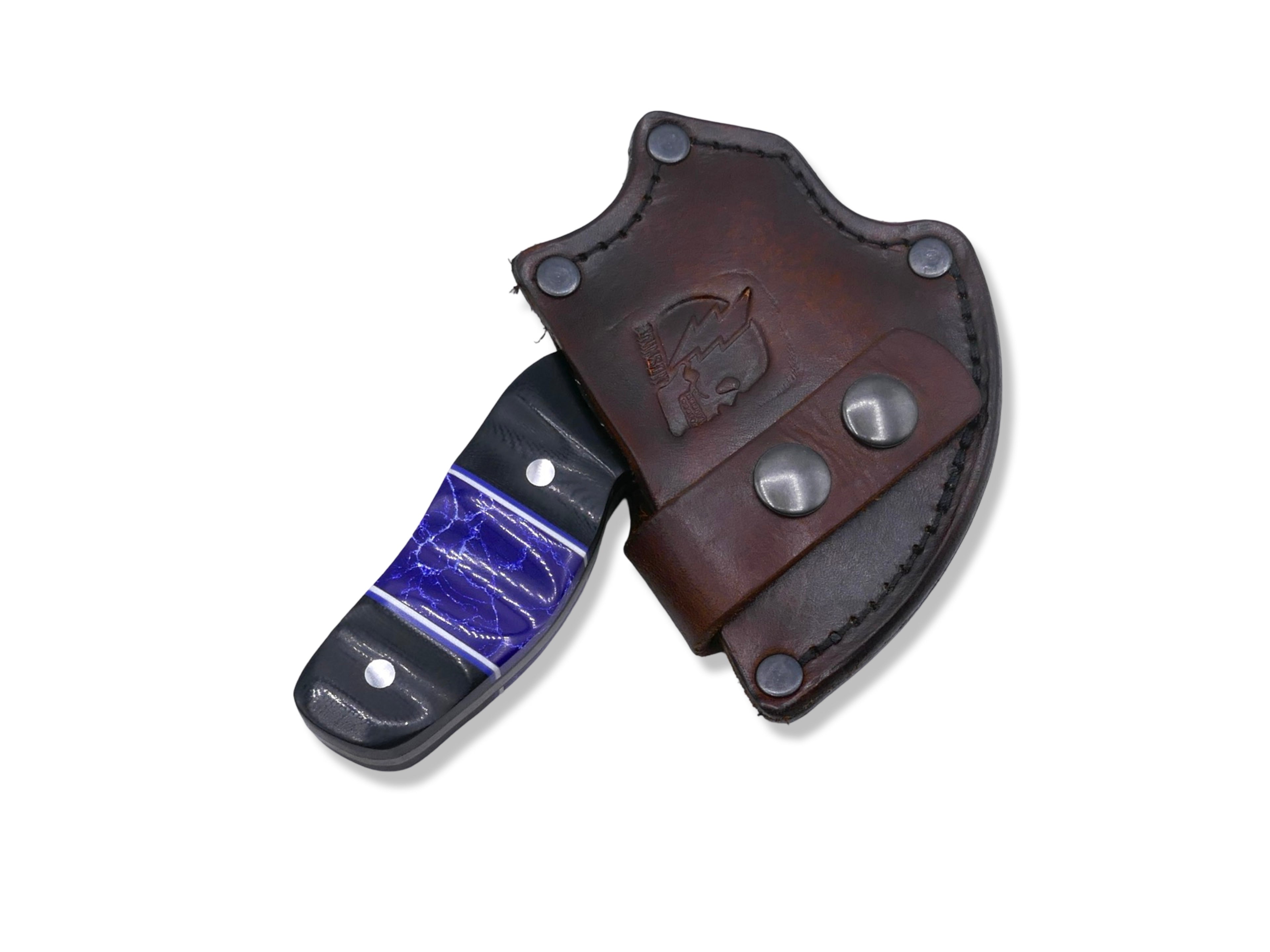 Double Skinner - Vegas Forge 200 Layer Ladder Damascus