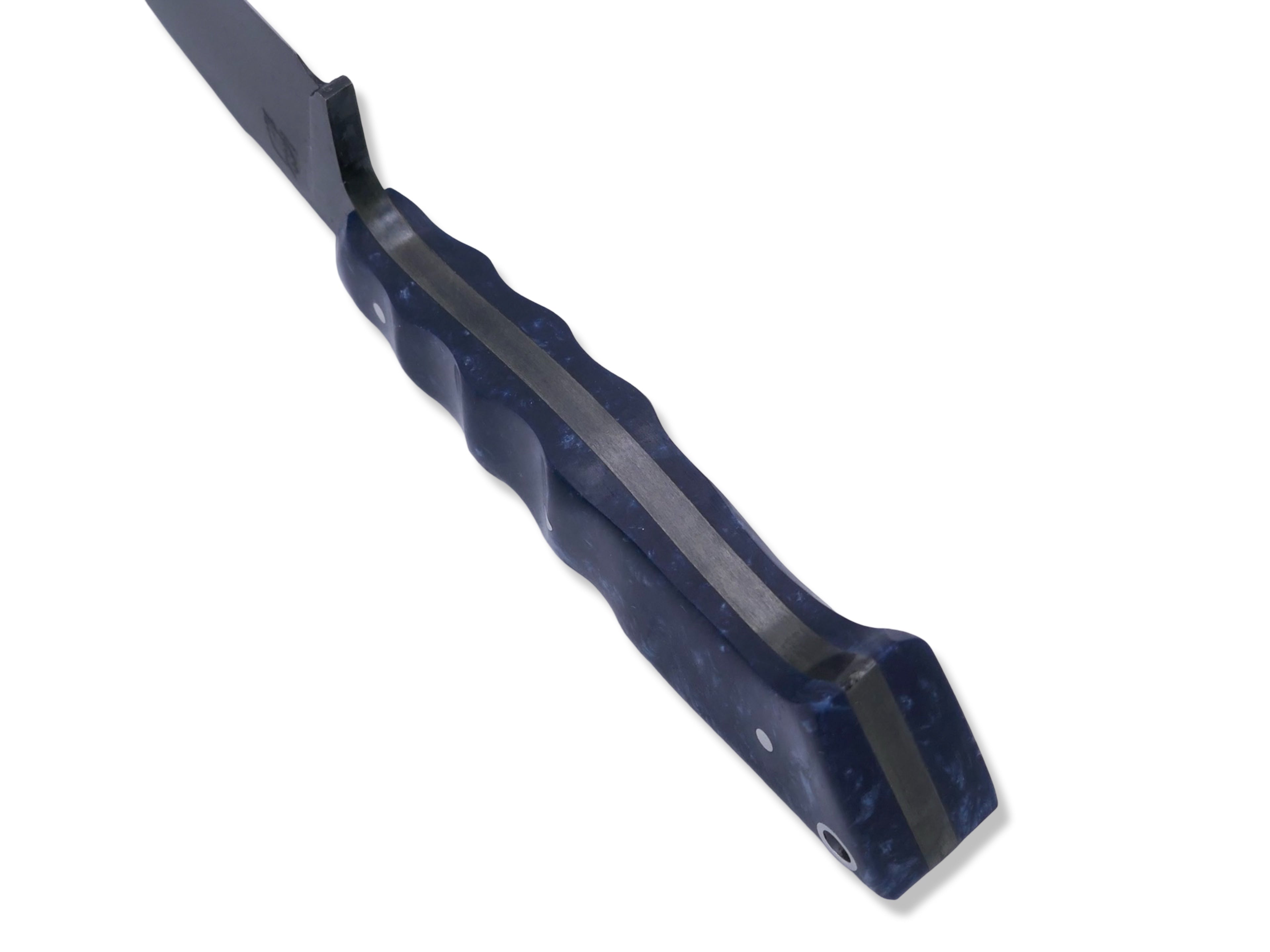 Reaper - Tungsten Finish / Blue Composite Handle