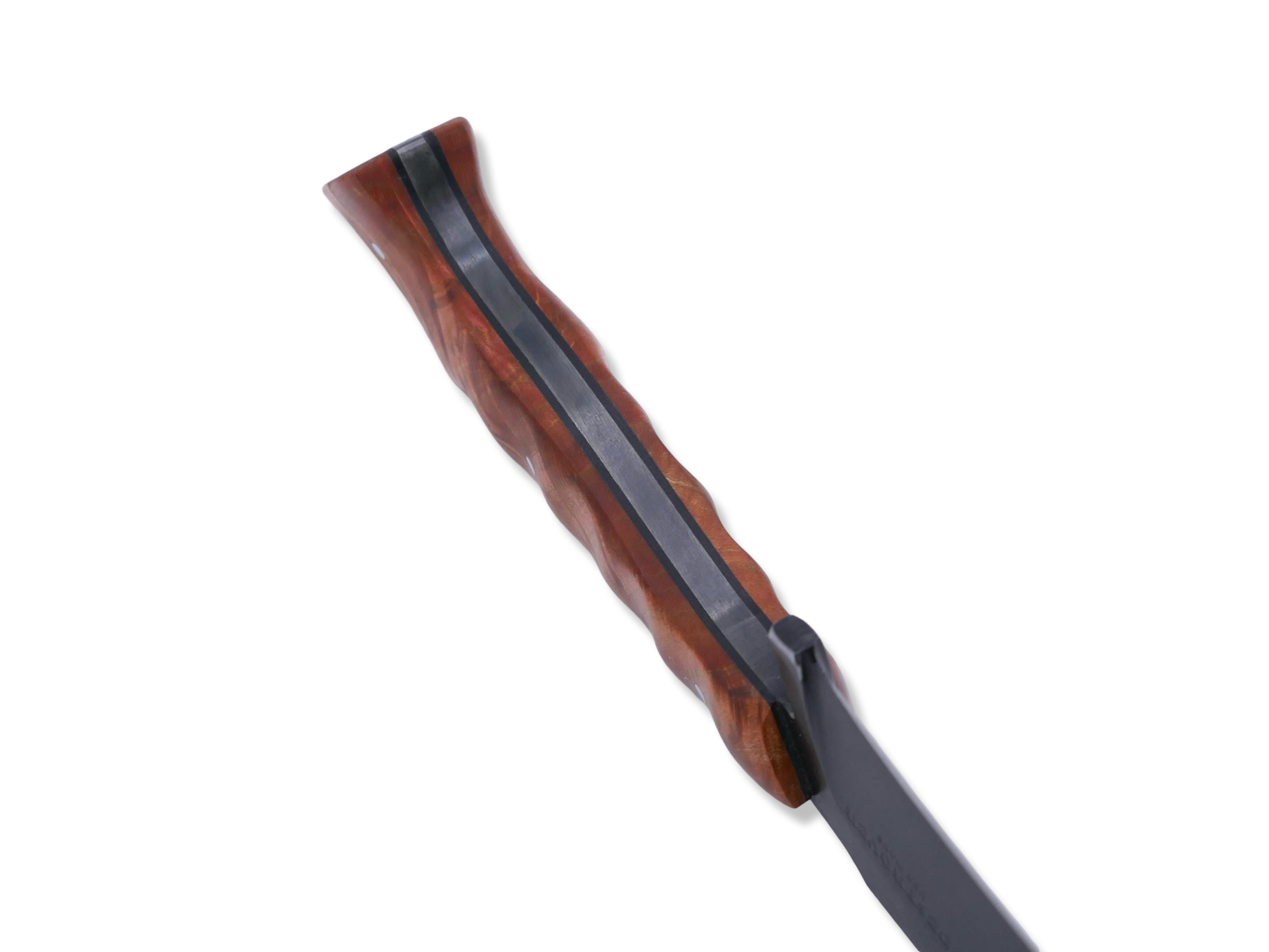 Destroyer - Tungsten Finish / Raffir Poplar Burl Handle