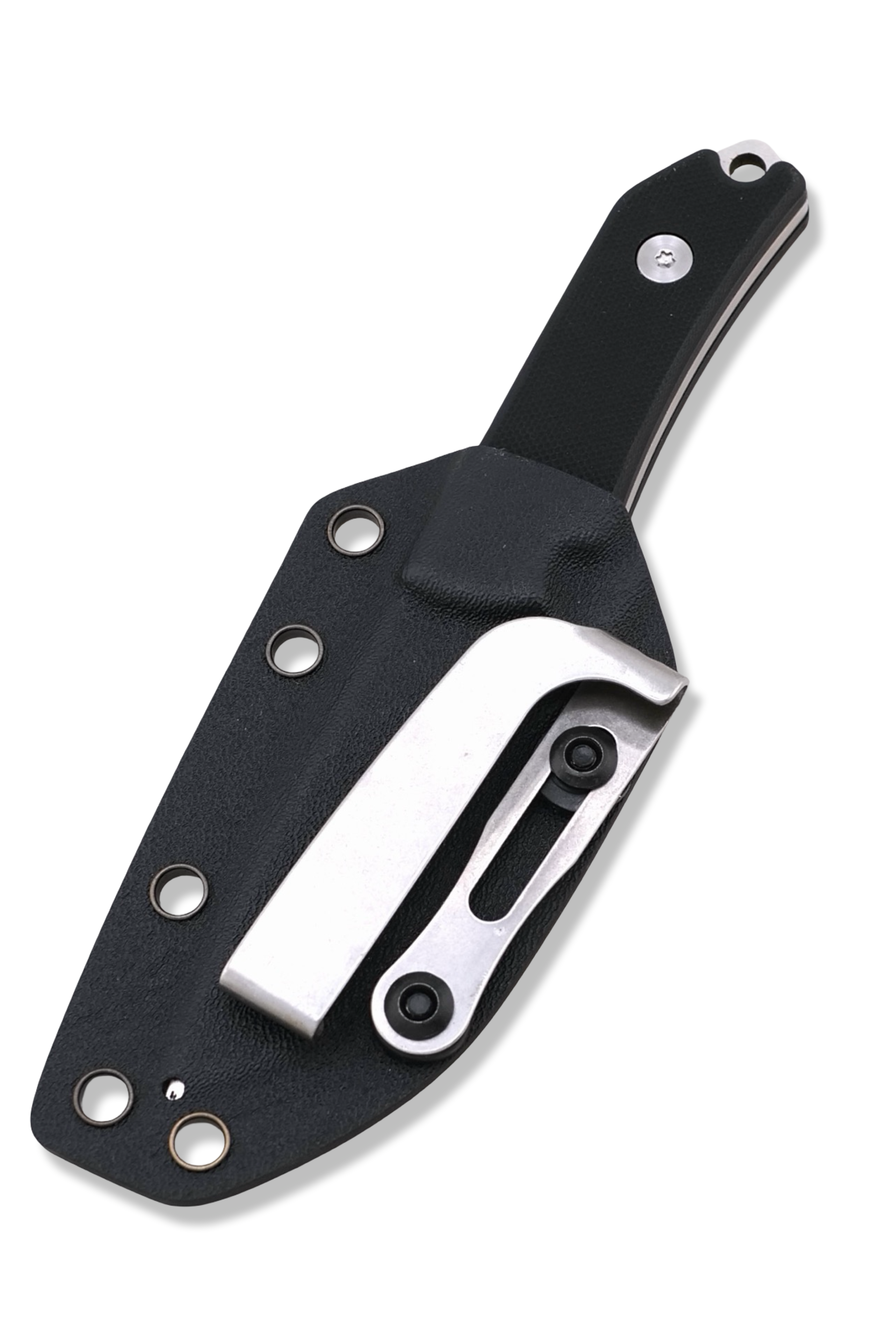 Knight Wolf - Satin Finish / Textured G-10 Handle / Kydex Sheath Included