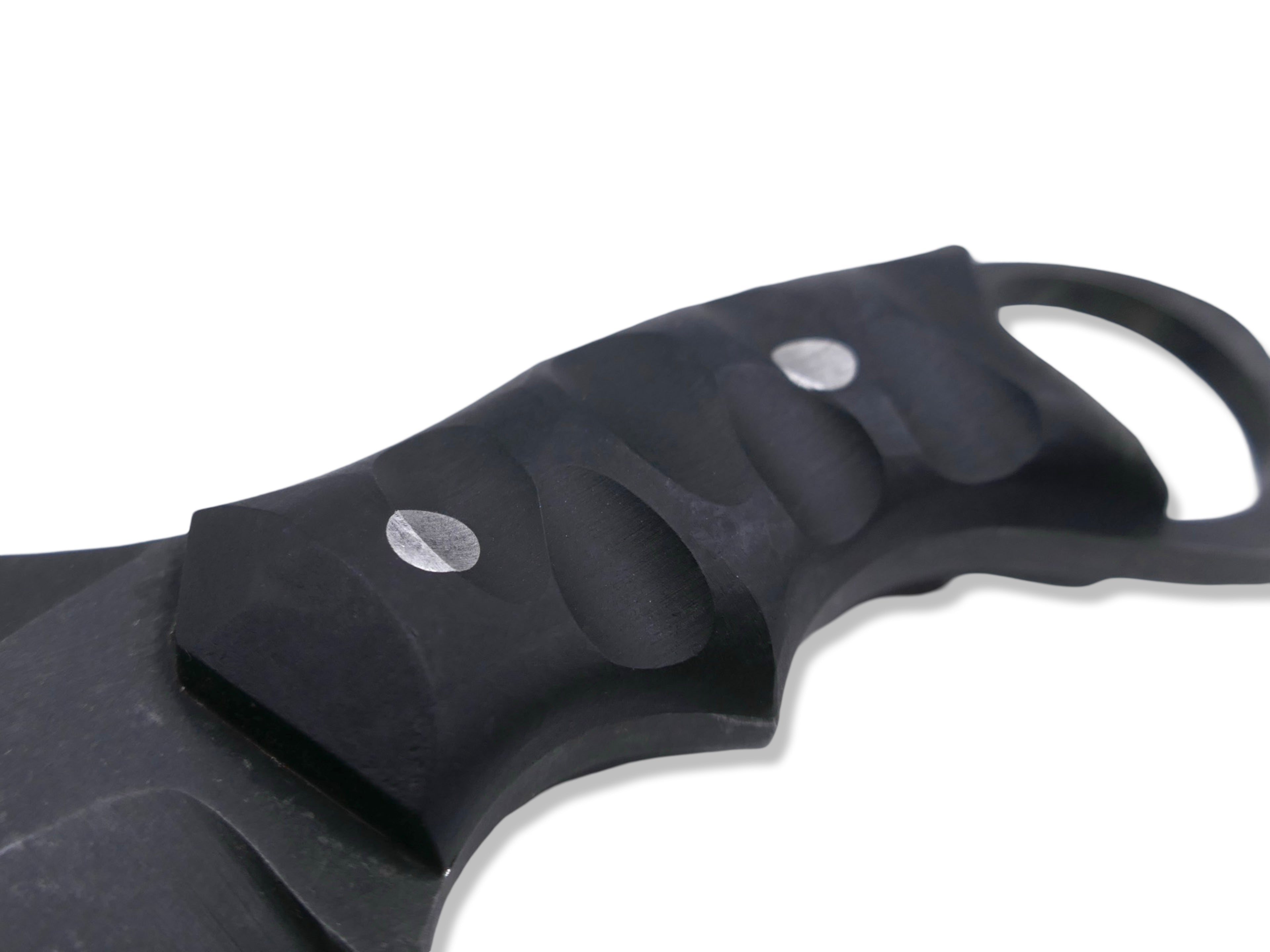 IRON WOLF - Dark Stonewash / Alumalite Black Handle