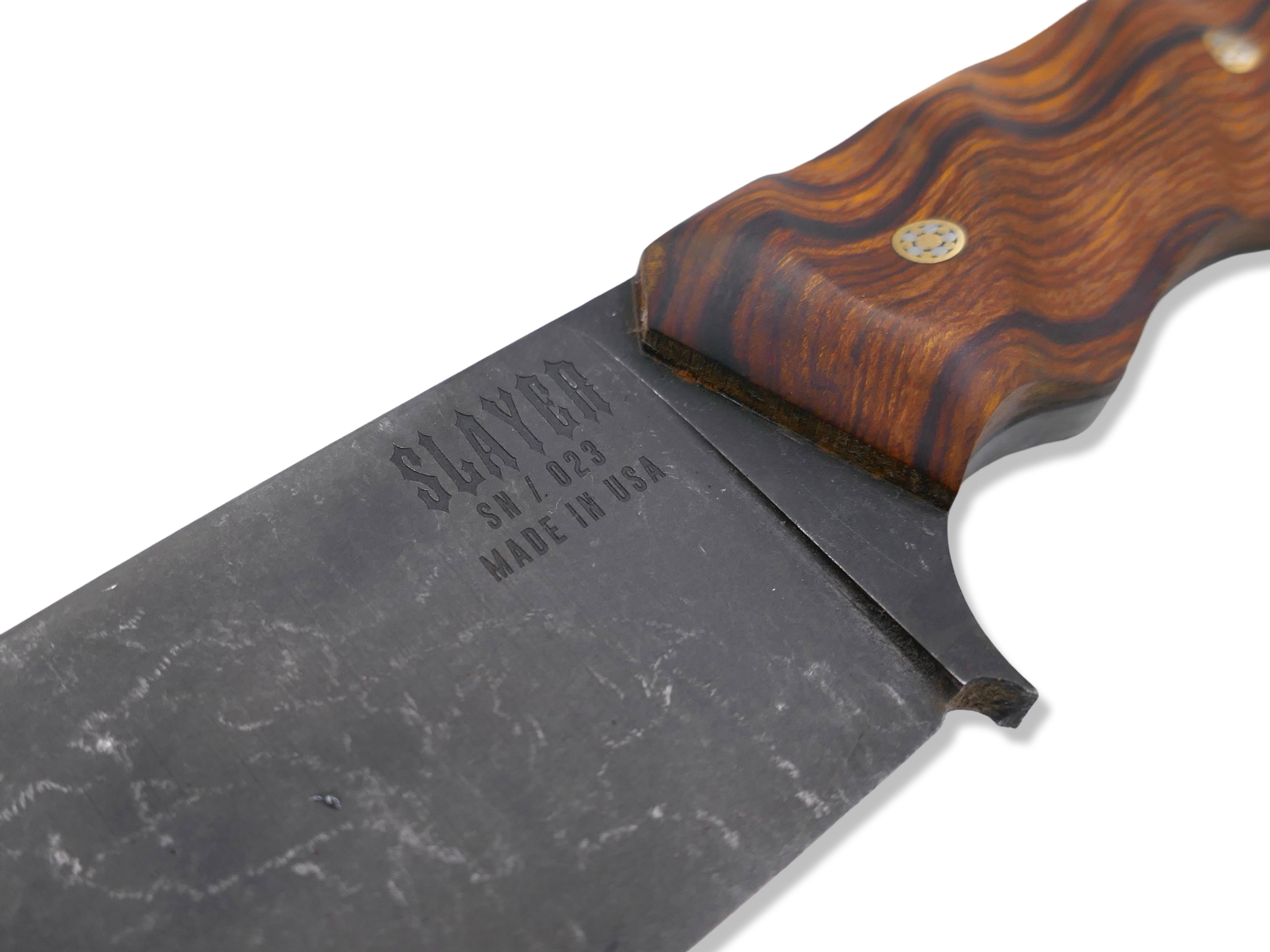 Slayer - Dark Stonewash / Iron Wood / Mosaic Pins