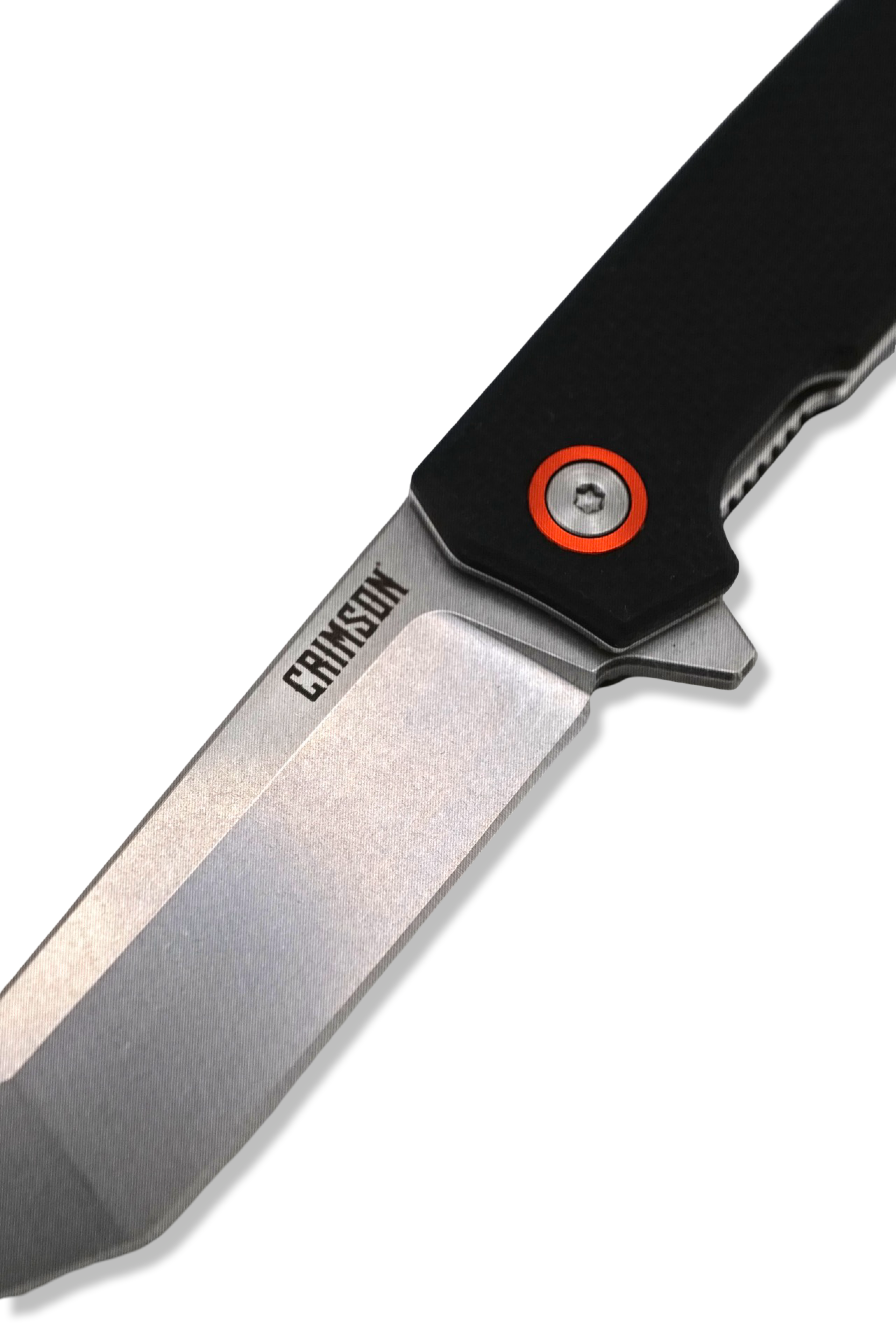 P1 Tanto - Black Textured G-10 Handle / Stonewash Blade