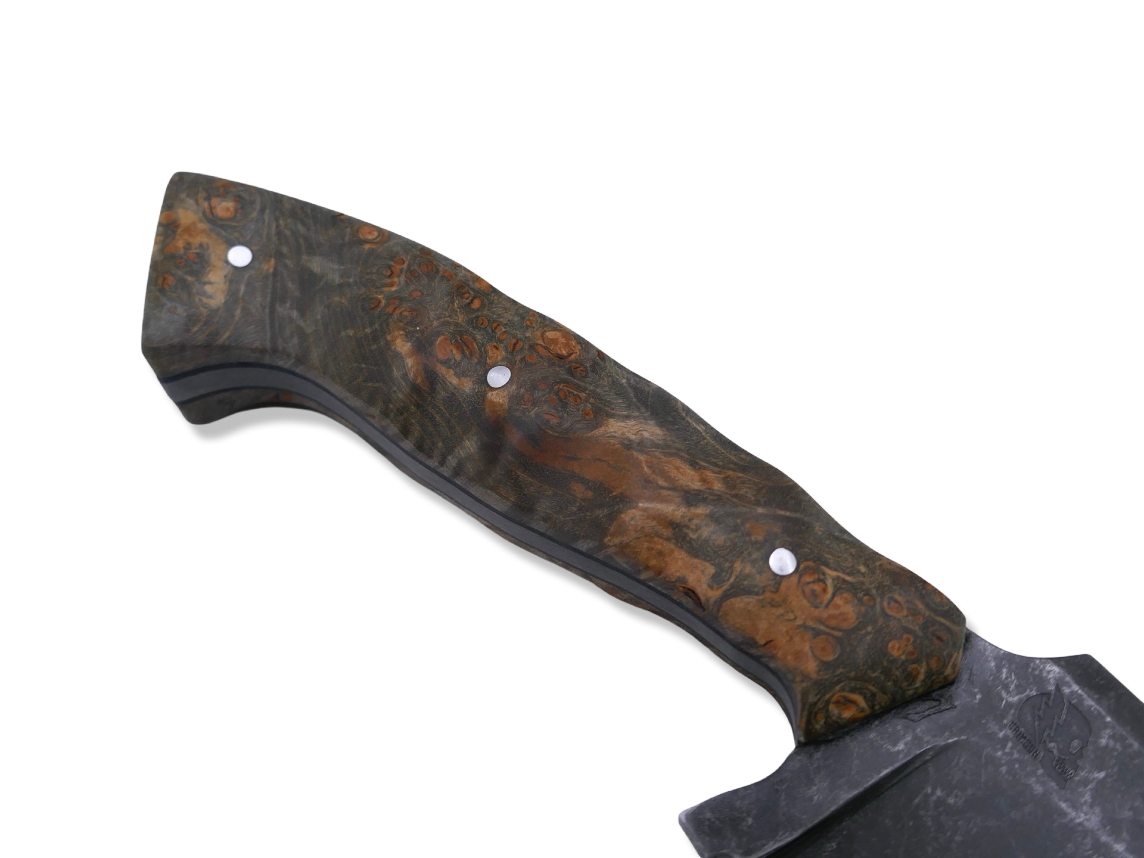 Destroyer - Dark Stonewash / Dyed Black Maple Burl