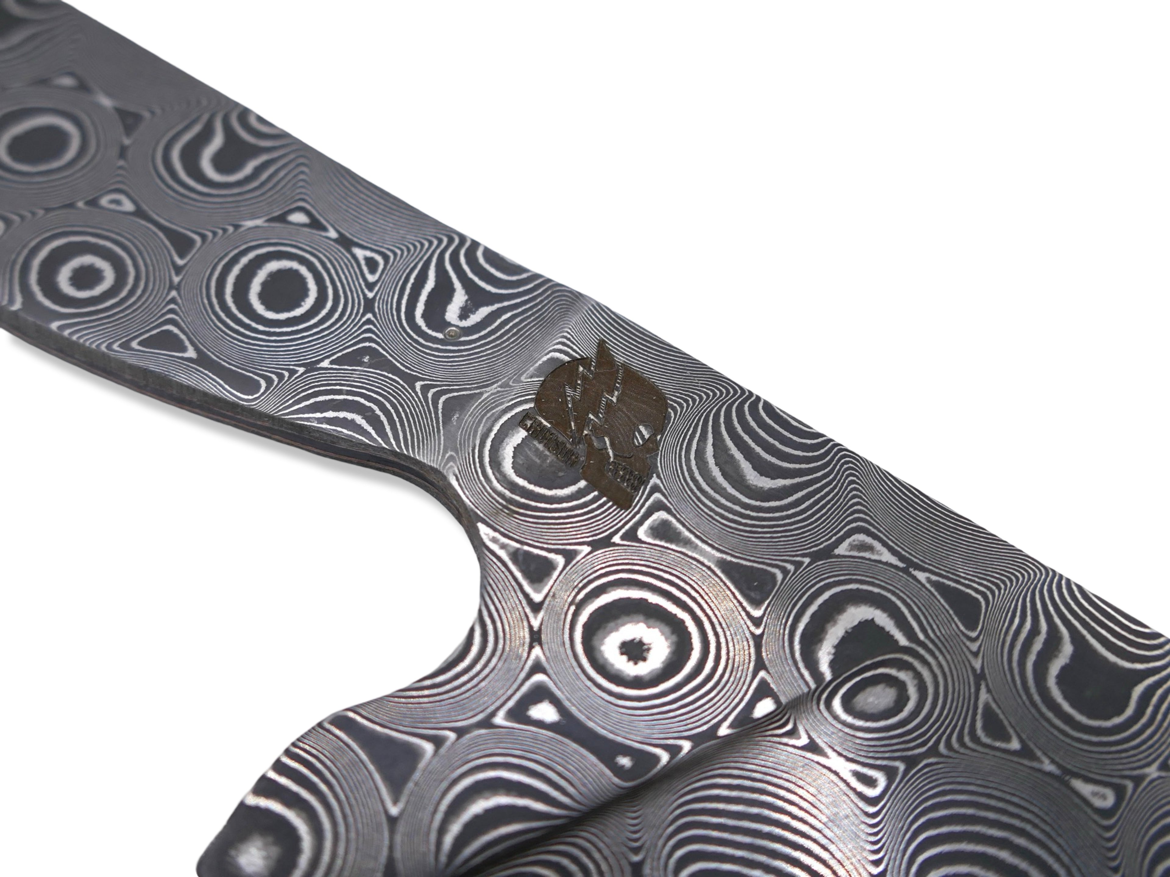 Mako x VEGAS FORGE - Copper San Mai Mini Drop Point Knife