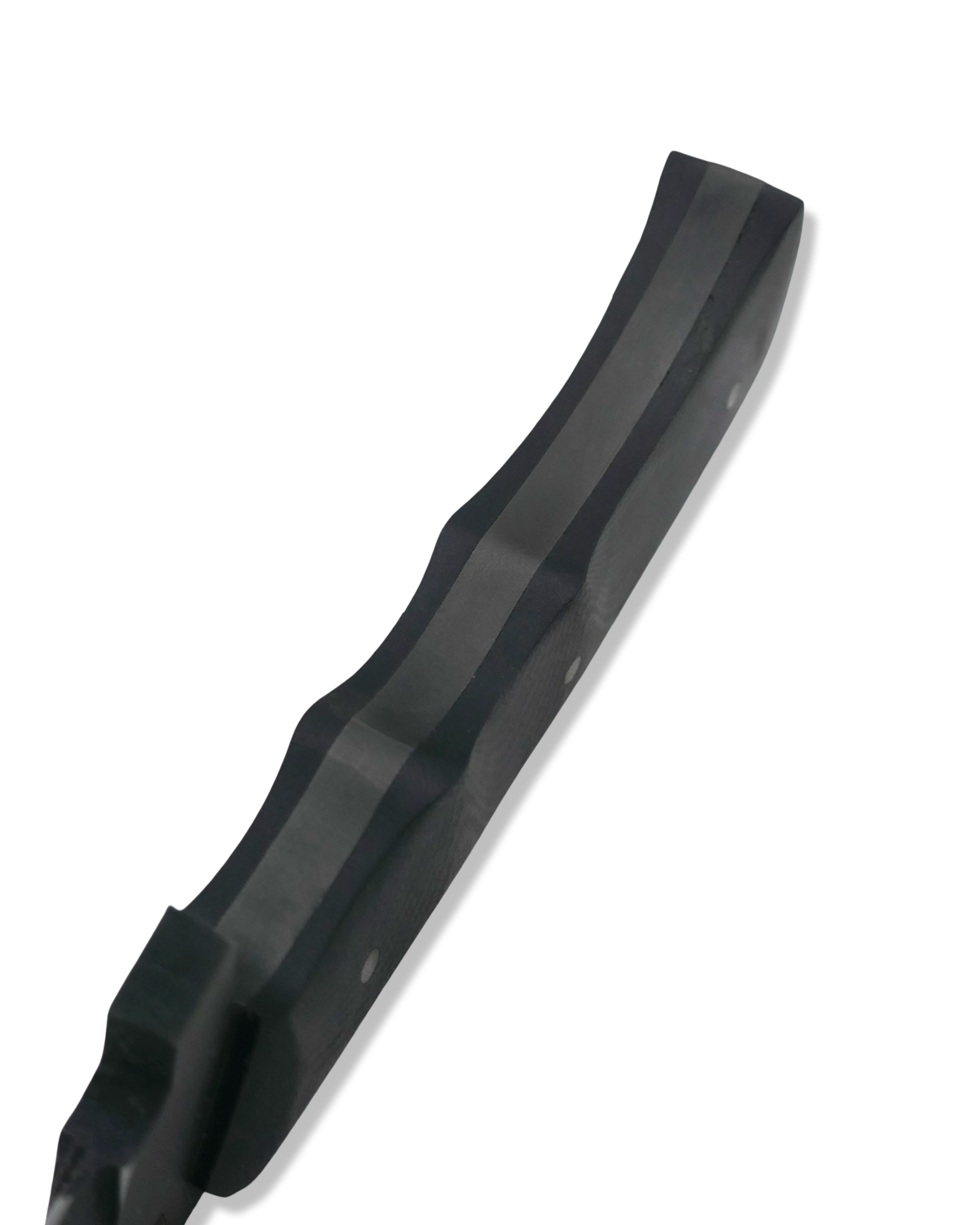 DEV-1 Custom Proto - Black G-10 Handle / Black Ops Blade / Leather Sheath Included