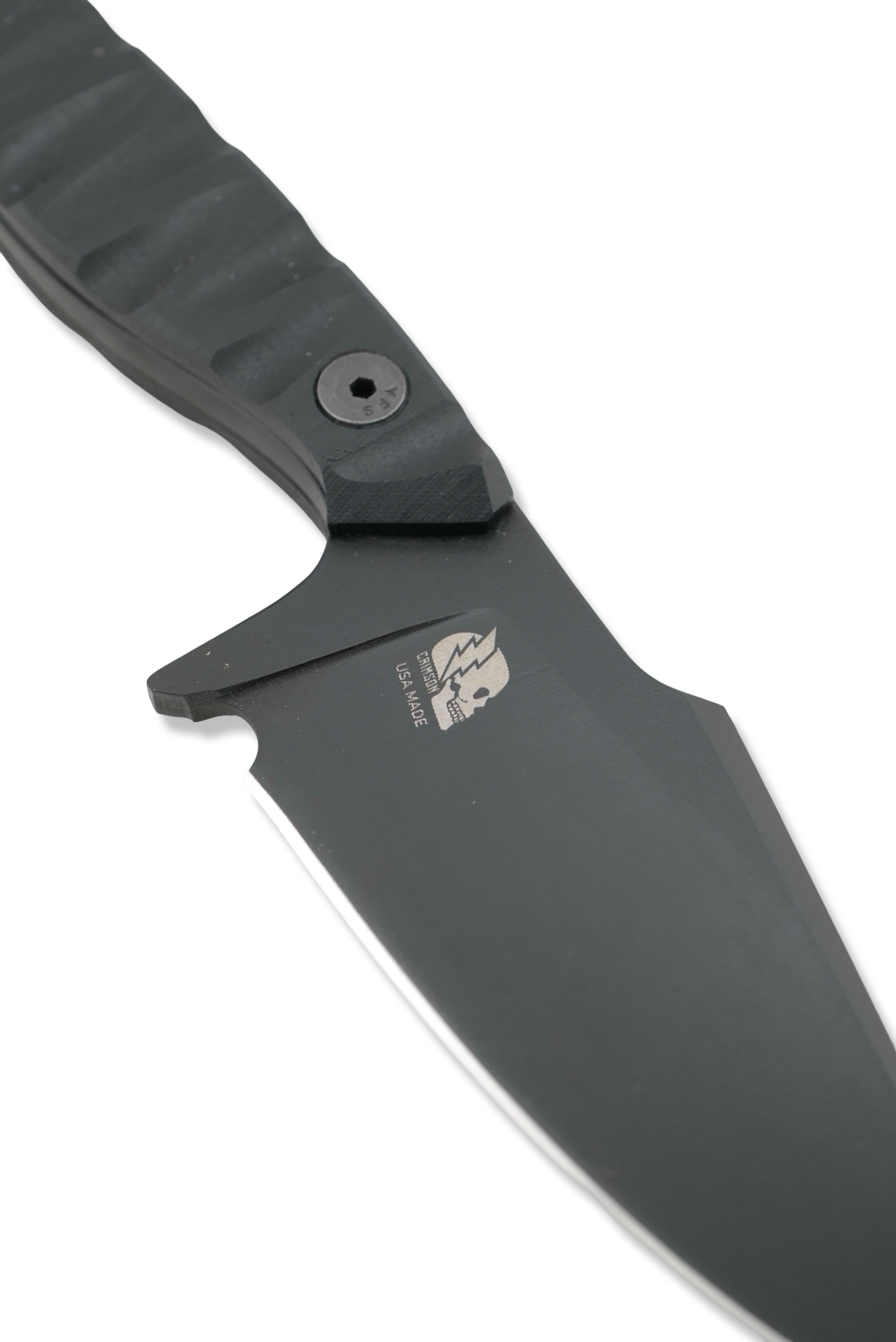 Reaper - Black Cerakote / Bolt on Black G-10 Handle