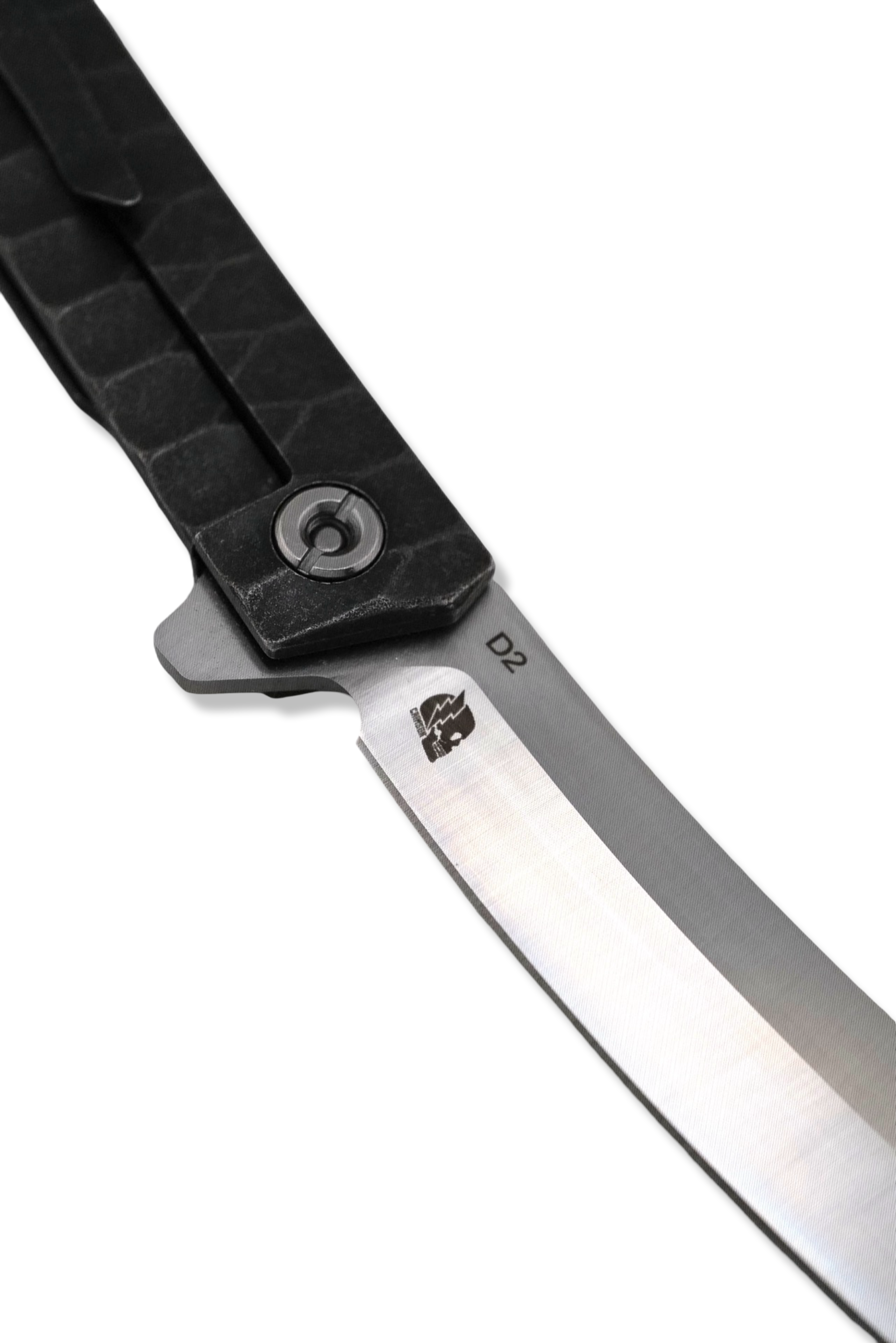 The Wayne Folder - Scale Textured Handle / Satin Finish