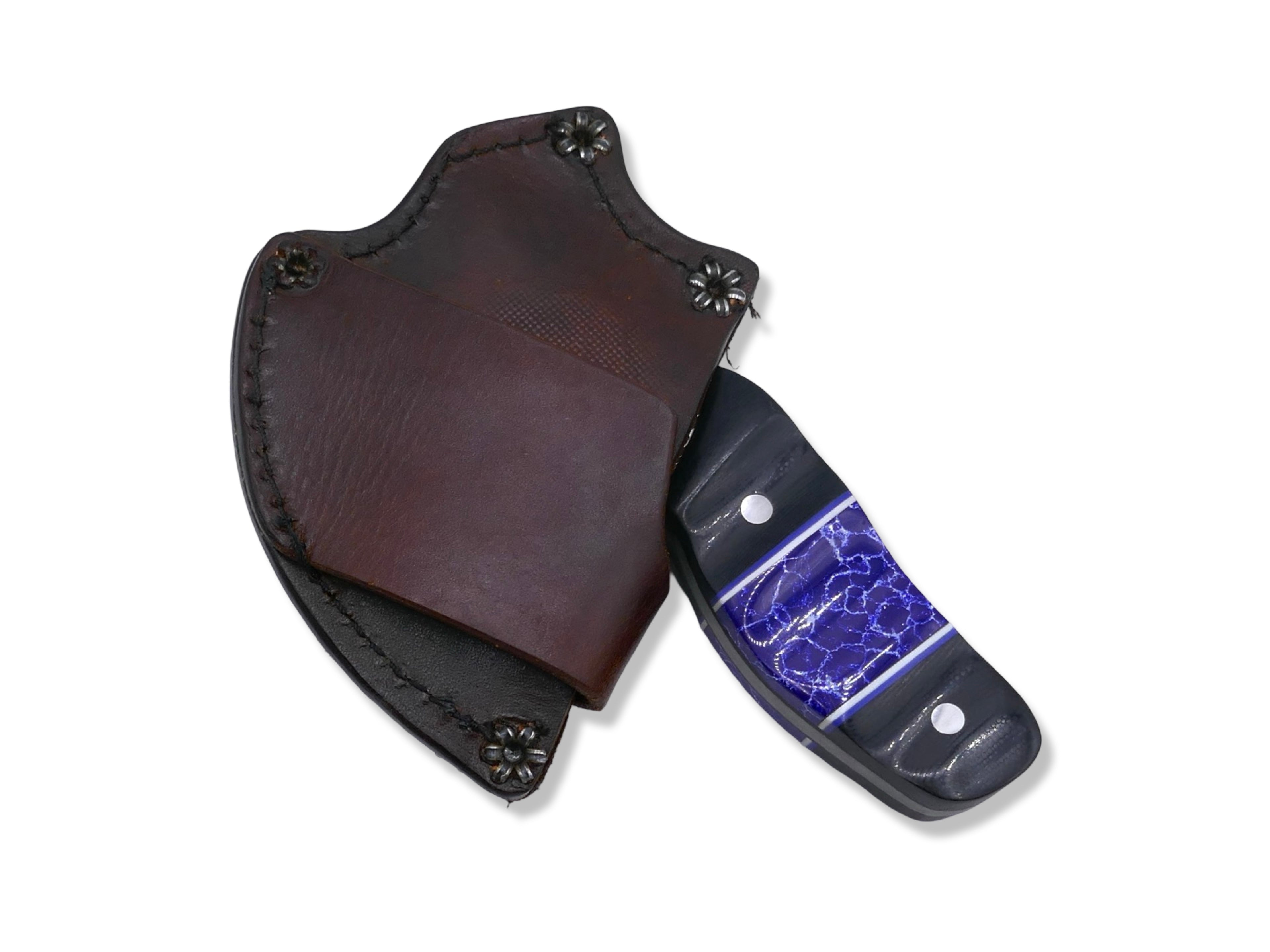 Double Skinner - Vegas Forge 200 Layer Ladder Damascus