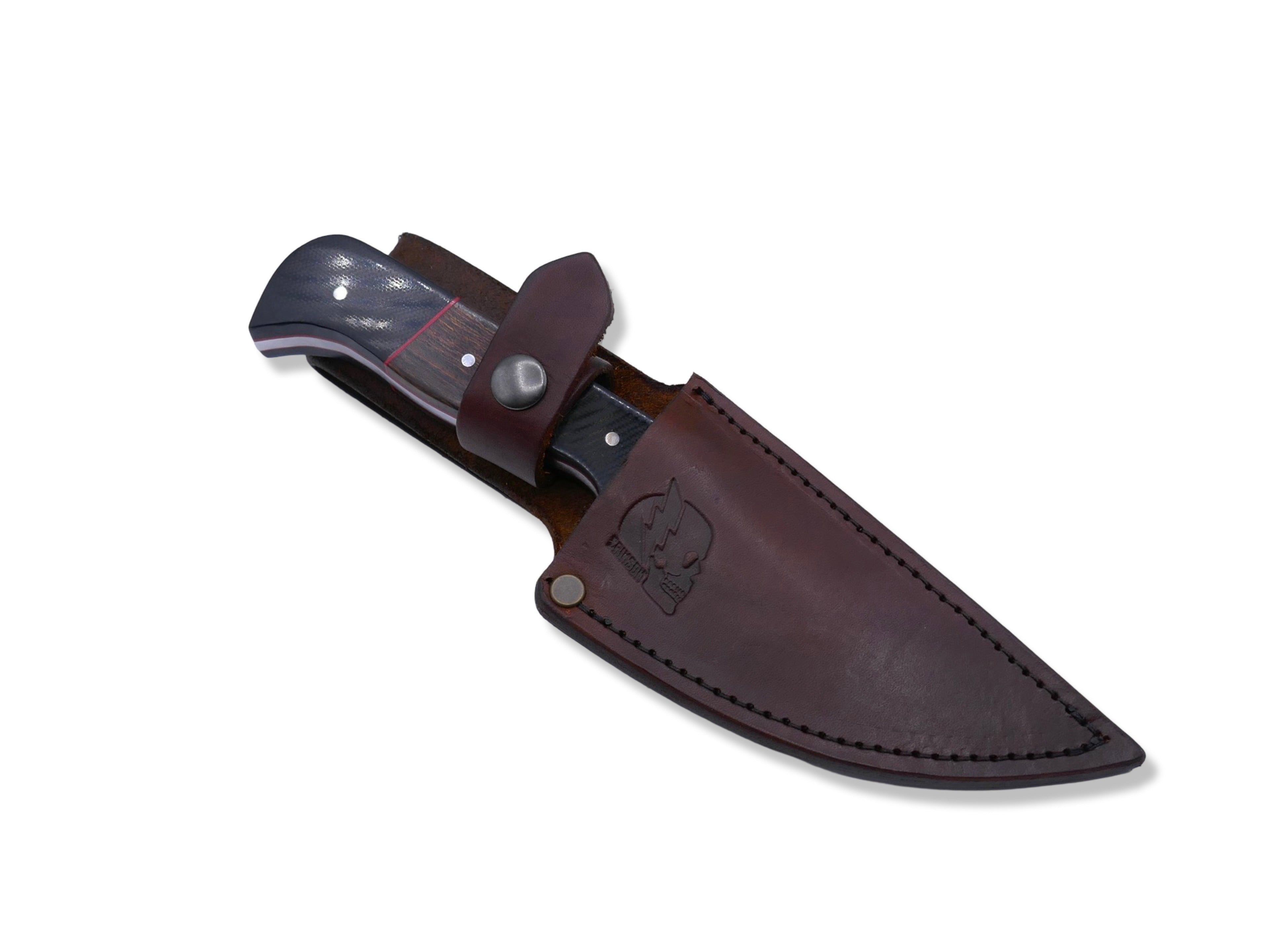 Hammerhead - Black G-10 / Ironwood Inlay / Red G-10 Liners