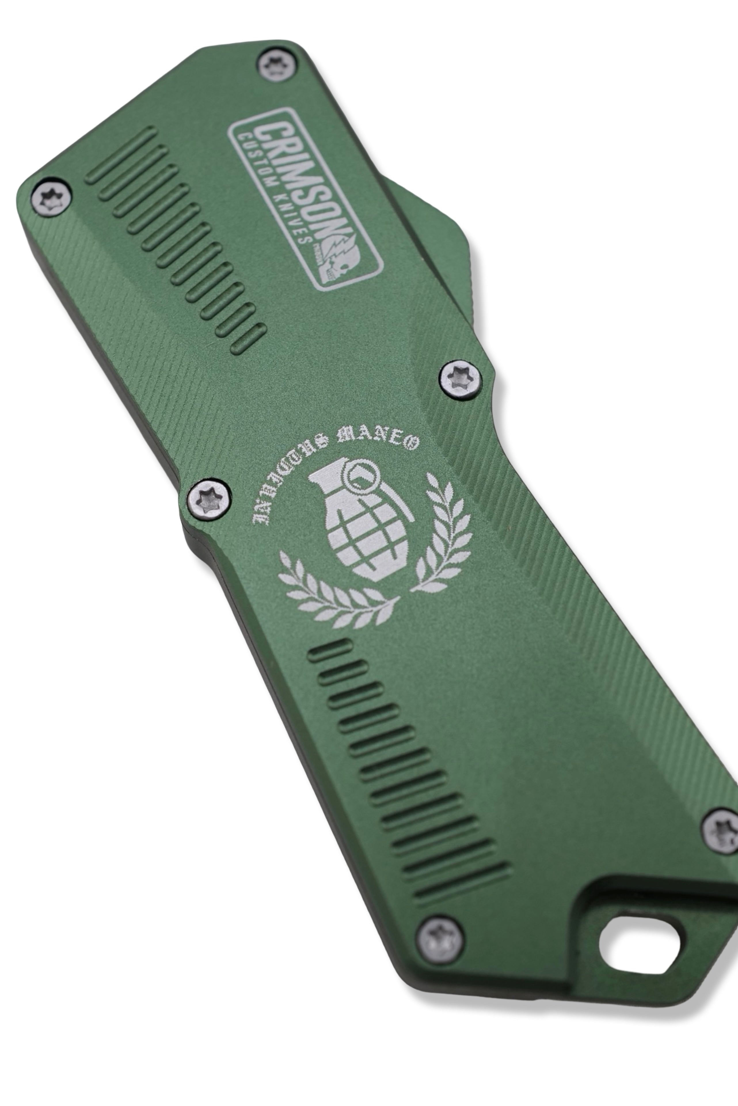 FTW LIMITED EDITION - “ Invictus Maneo “ Utility Knife / Green