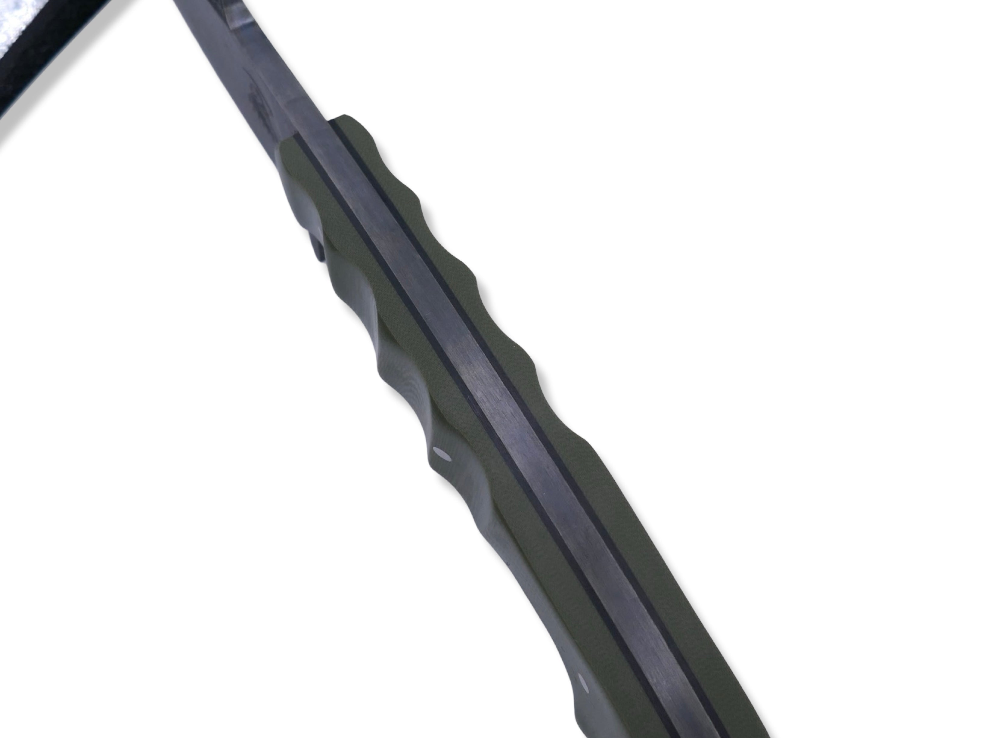 Reaper - Dark Stonewash / OD Green G-10 / Black G-10 Liner