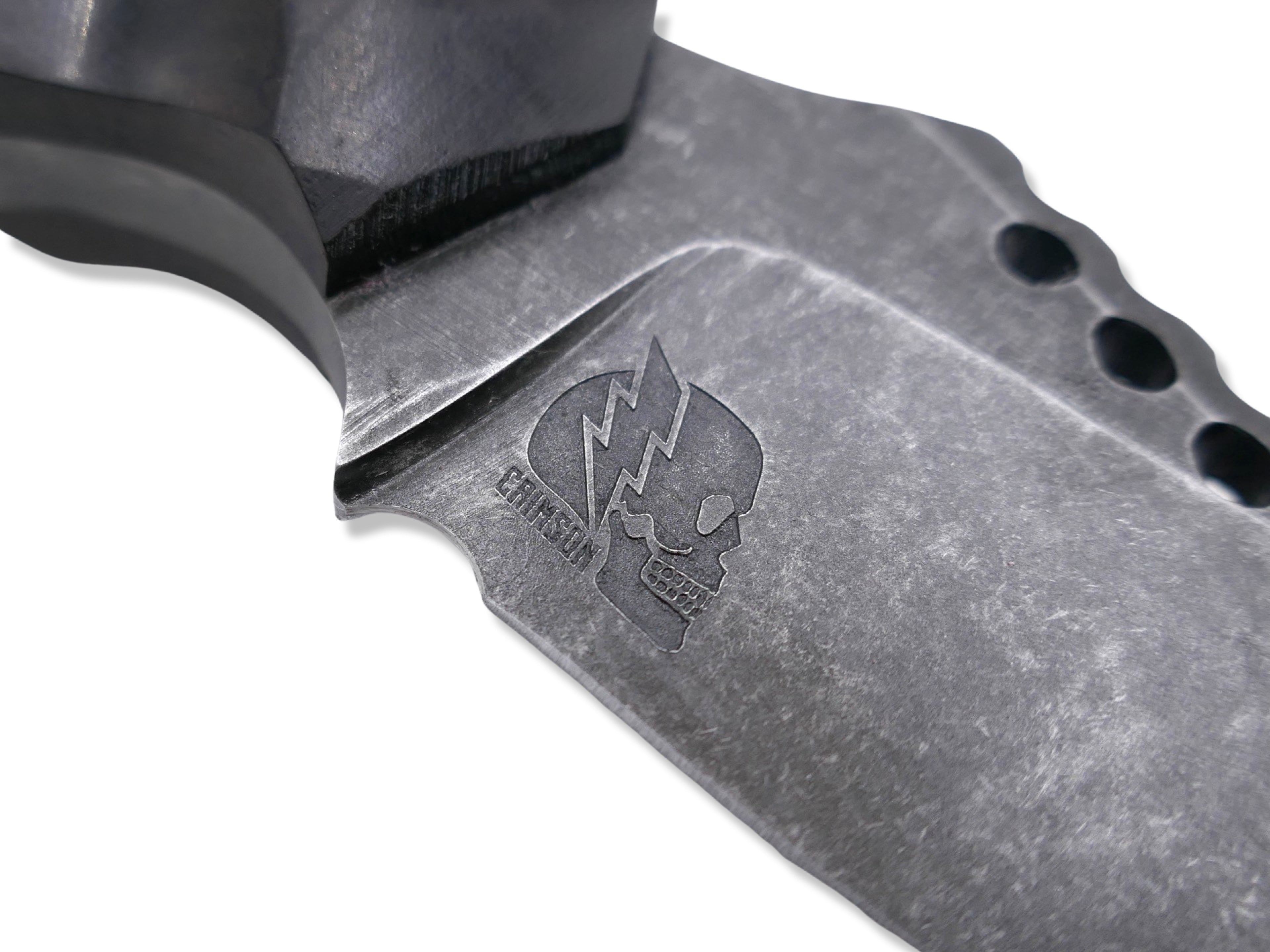 IRON WOLF - Dark Stonewash / Ebony Handle