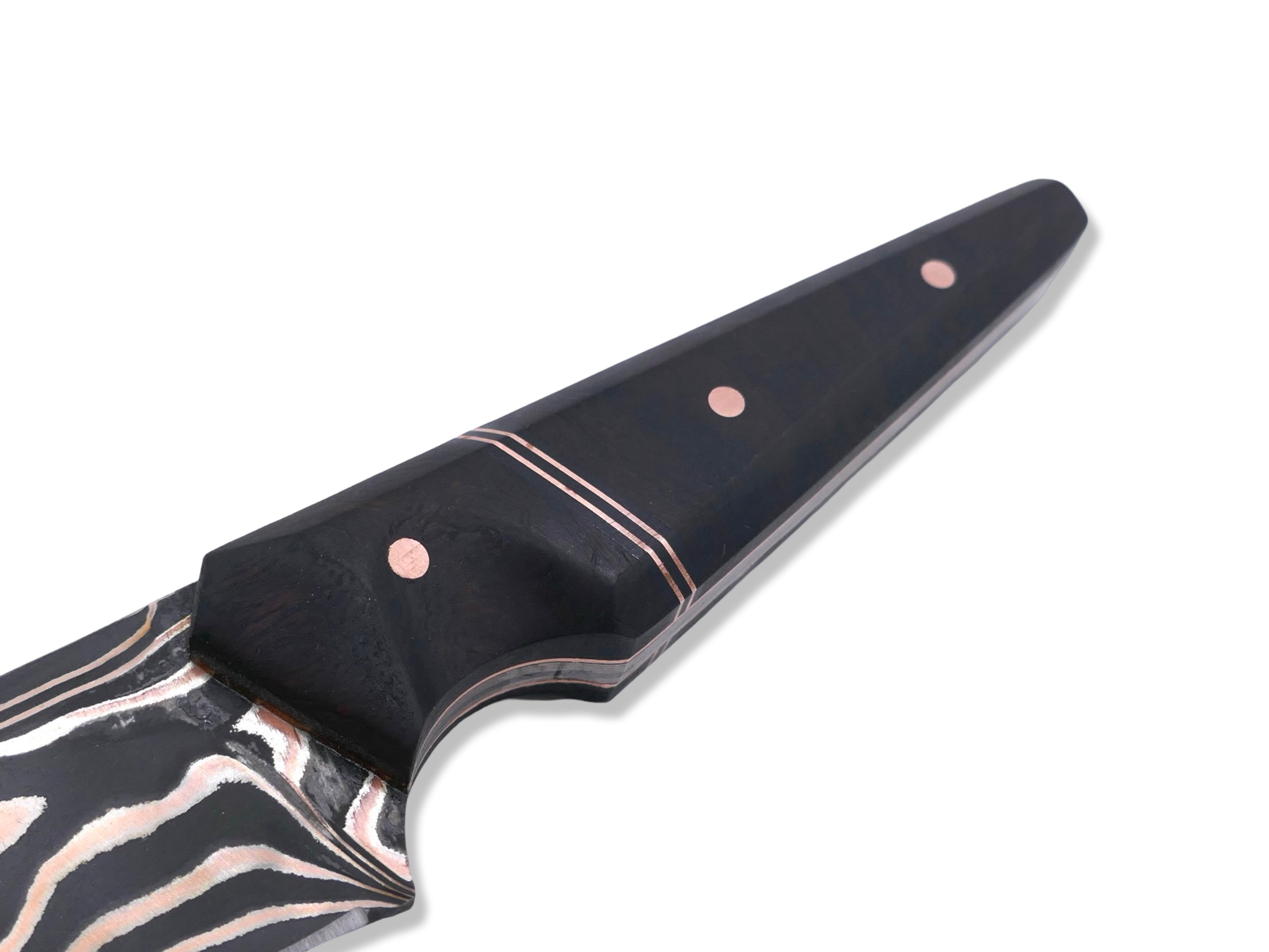 T3 - Tanto - Vegas Forge Copper Infused Damascus